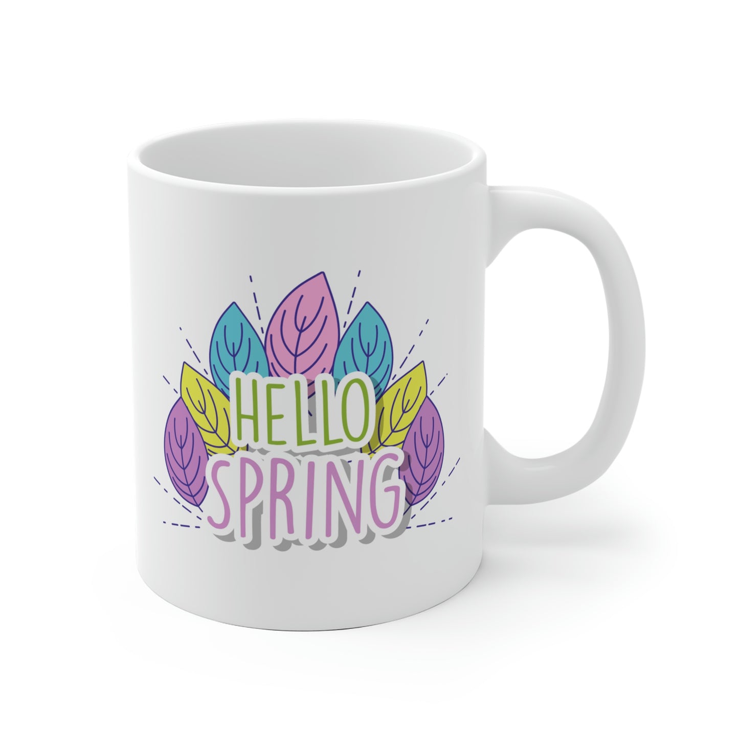 Hello Spring Flower Mug