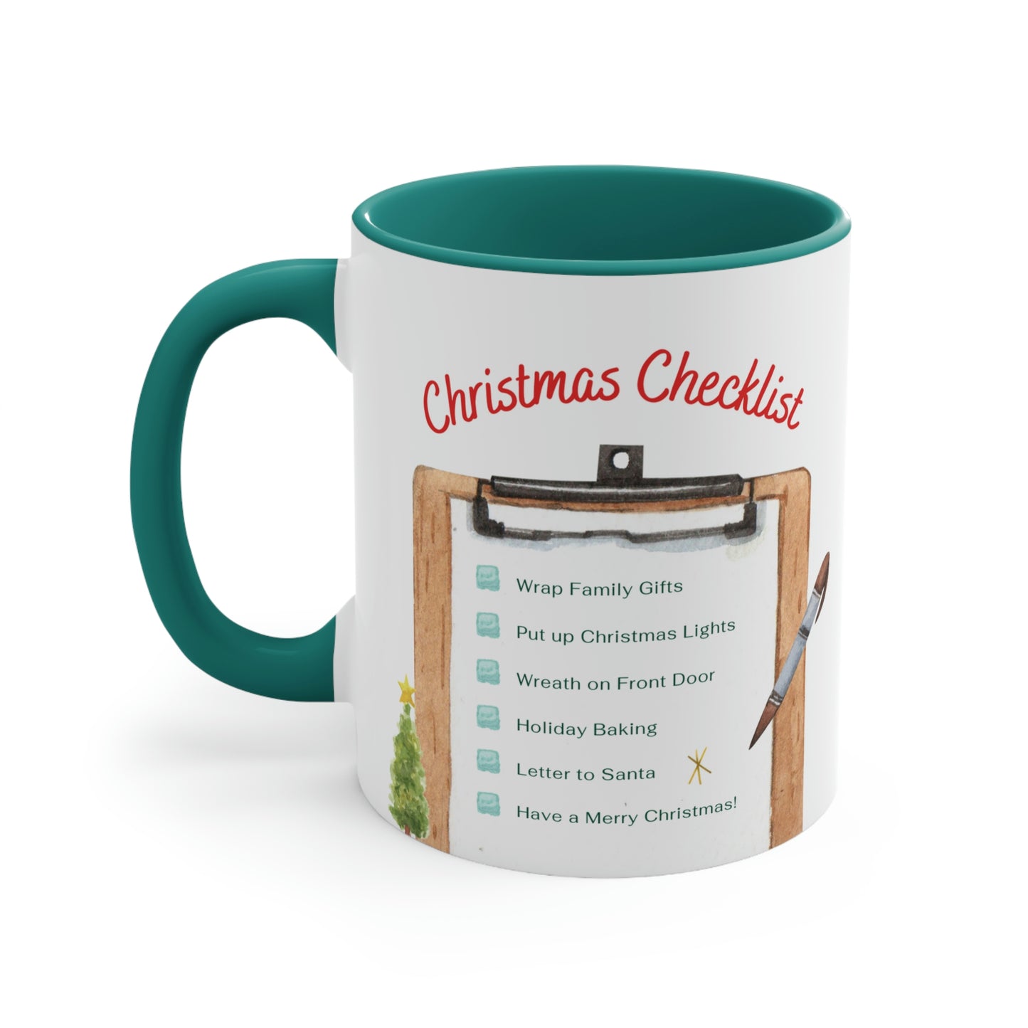 Christmas Checklist Mug