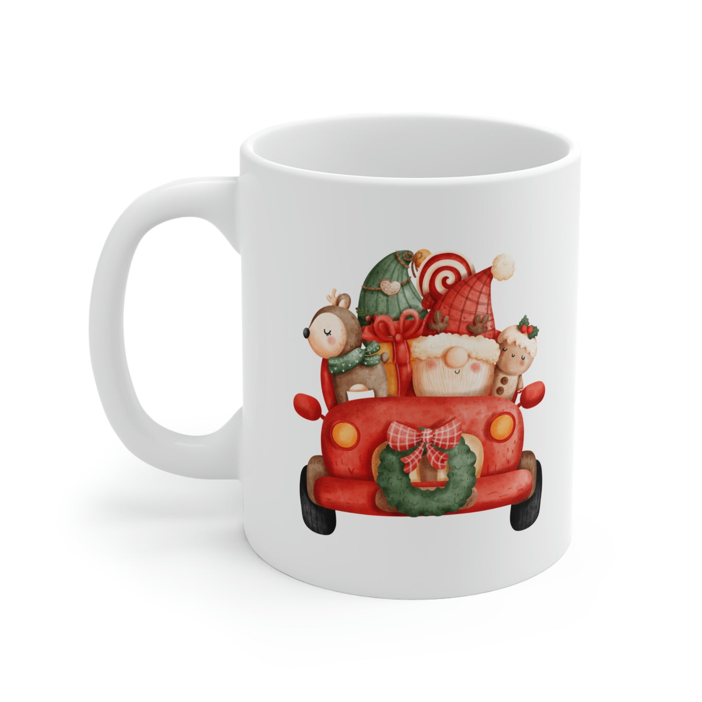 Cute Christmas Characters Mug