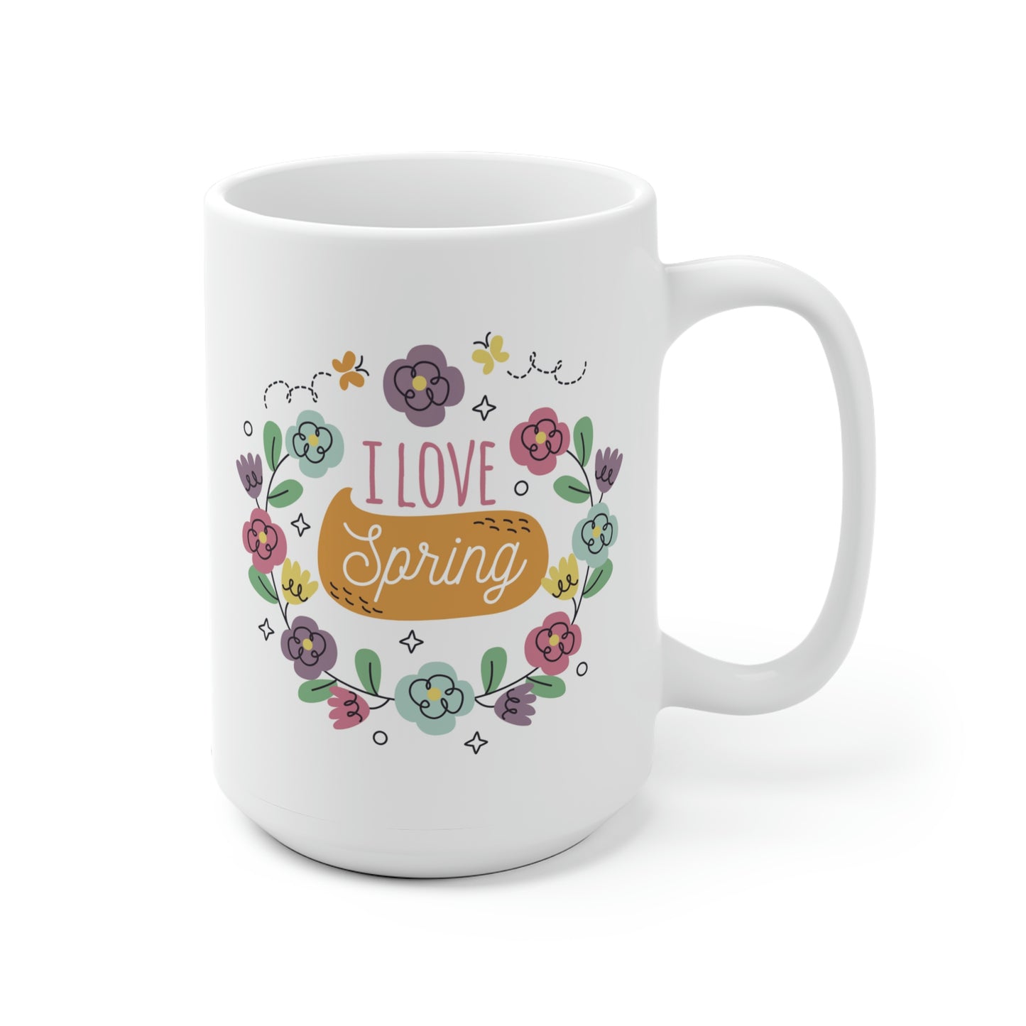 I Love Spring Mug