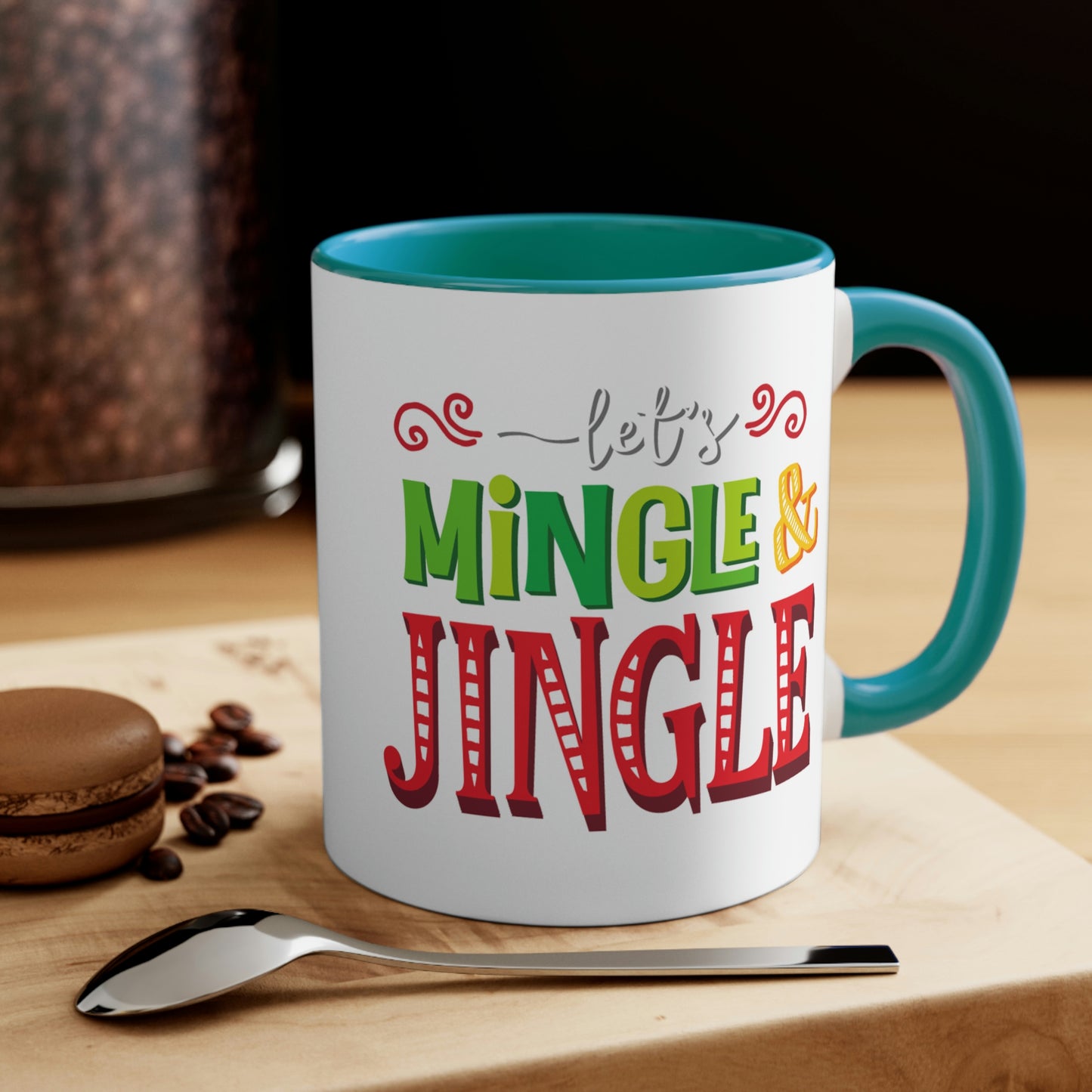 Let's Mingle And Jingle Christmas Mug