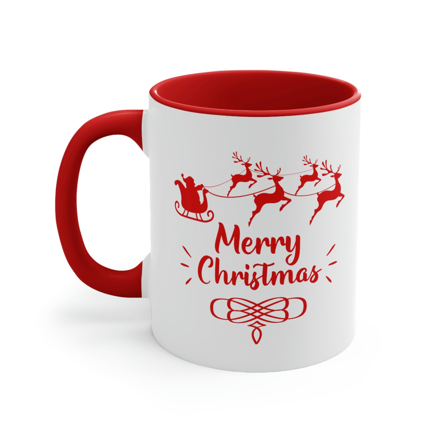 Merry Christmas Reindeer Mug