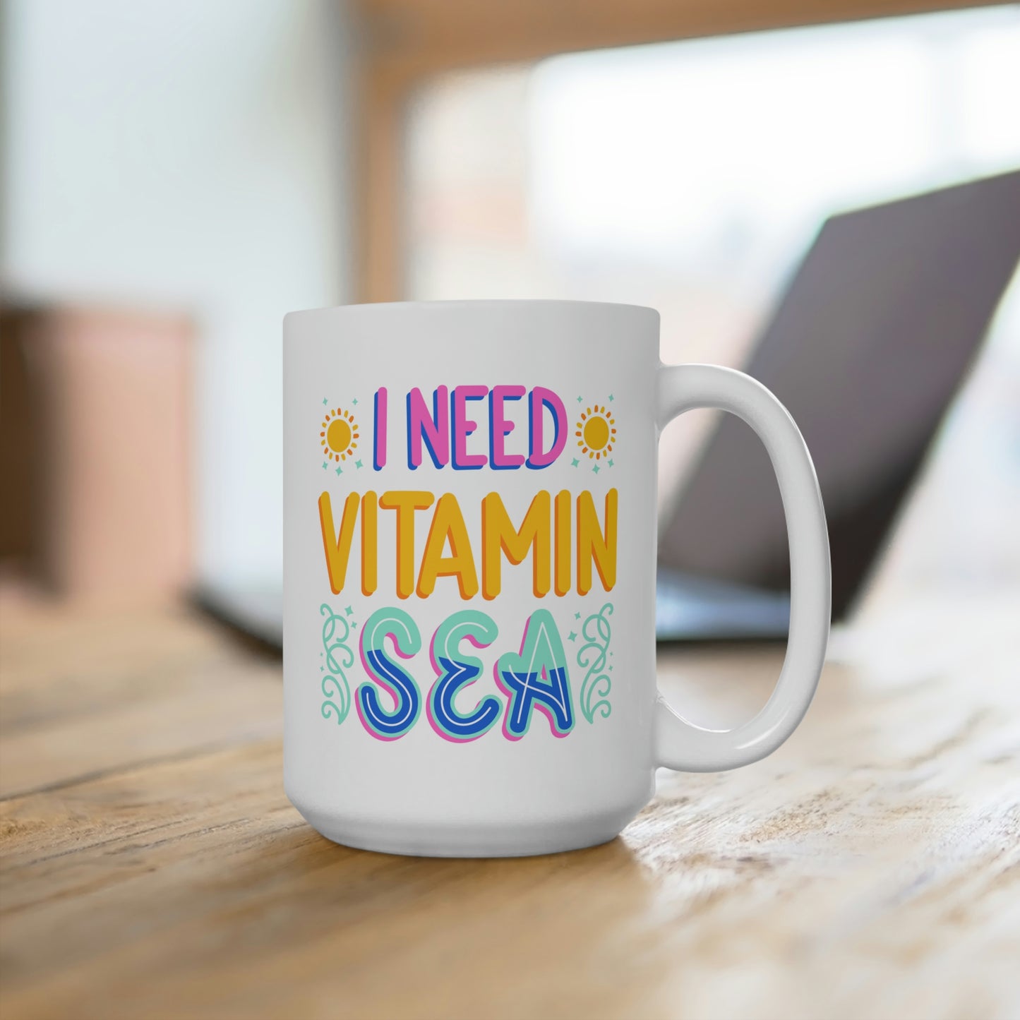 I Need Vitamin Sea Mug