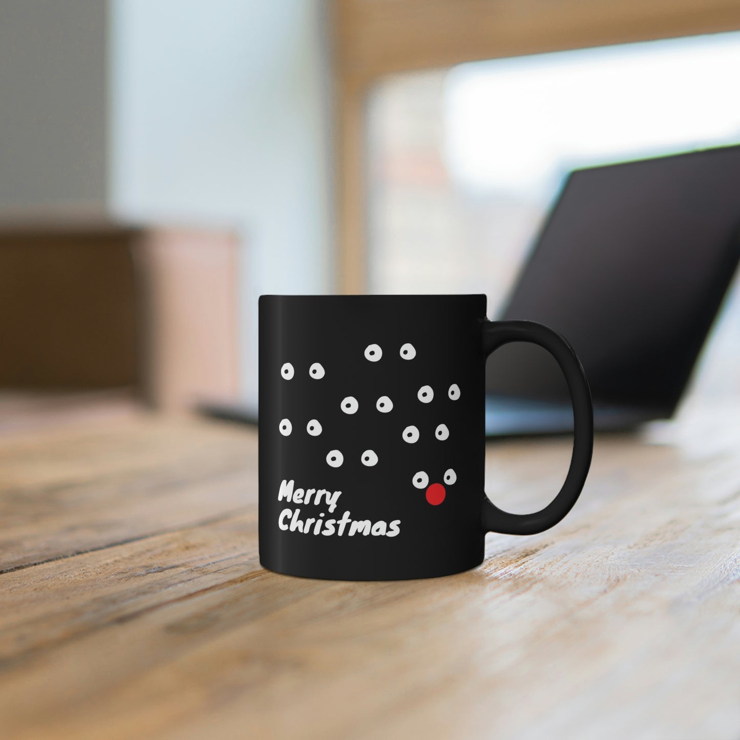 Merry Christmas Rudolph Mug