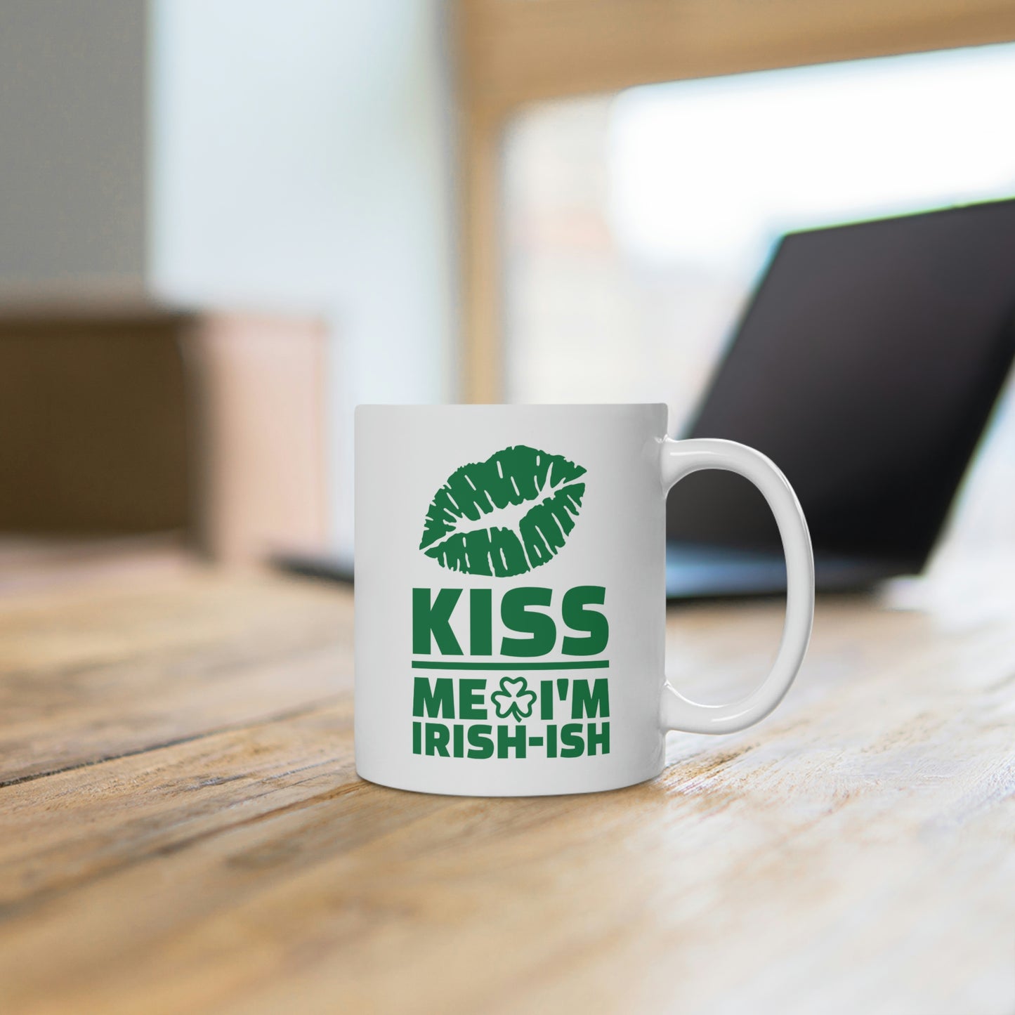 Kiss Me I'm Irish-ish Mug