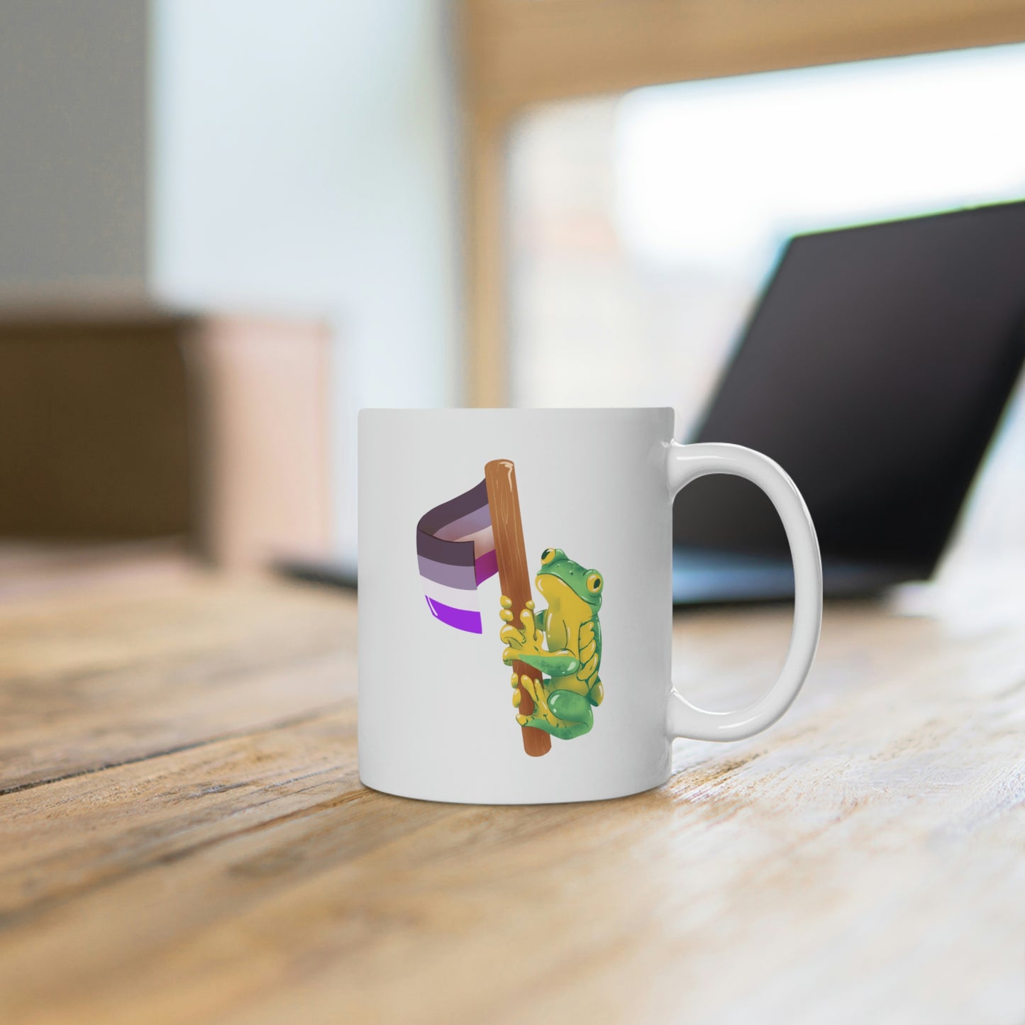 Asexual Frog Mug