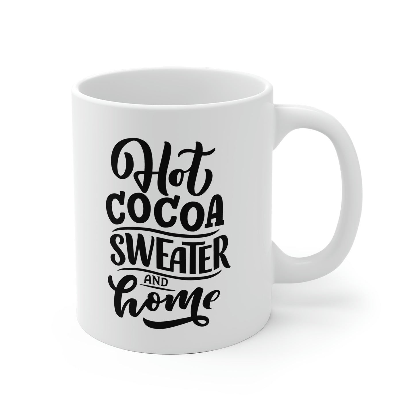 Hot Cocoa Sweater And Home Mug
