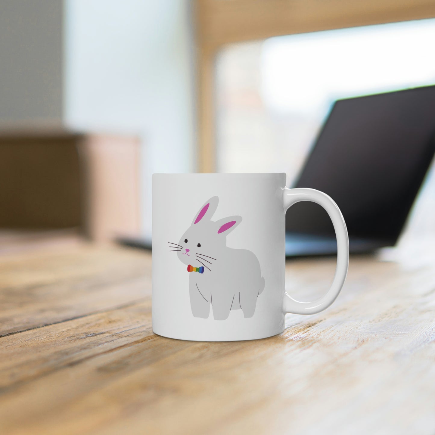 LGBTQ Cute Bunny Mug