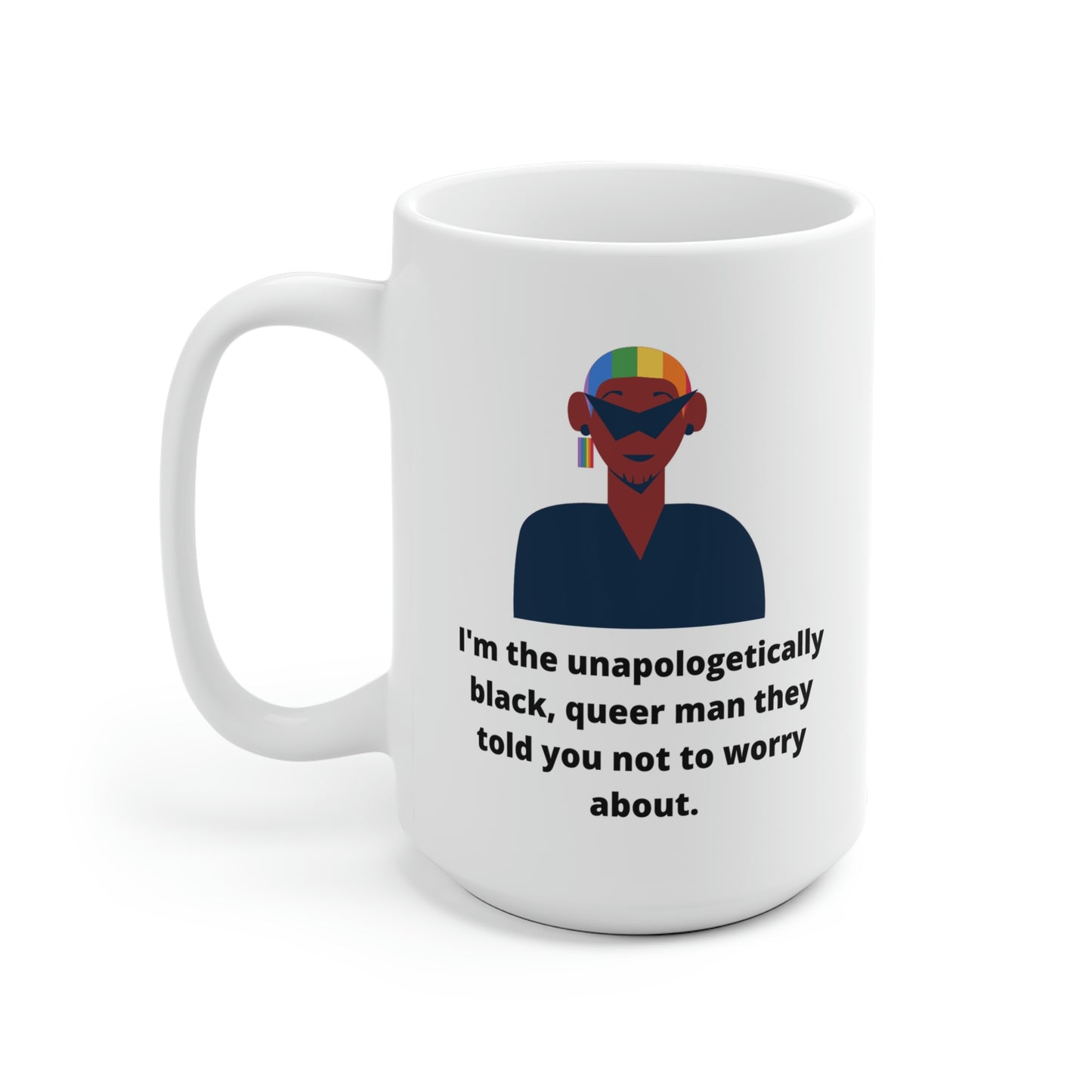 Black Queer Man Mug