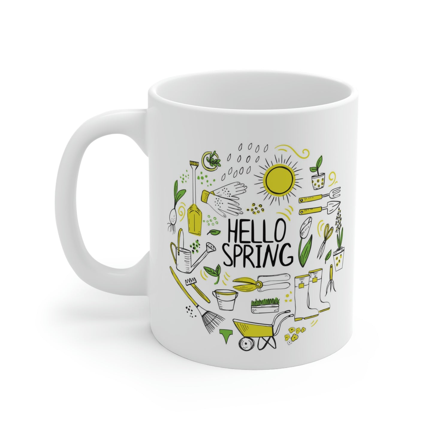 Hello Spring Gardener Mug
