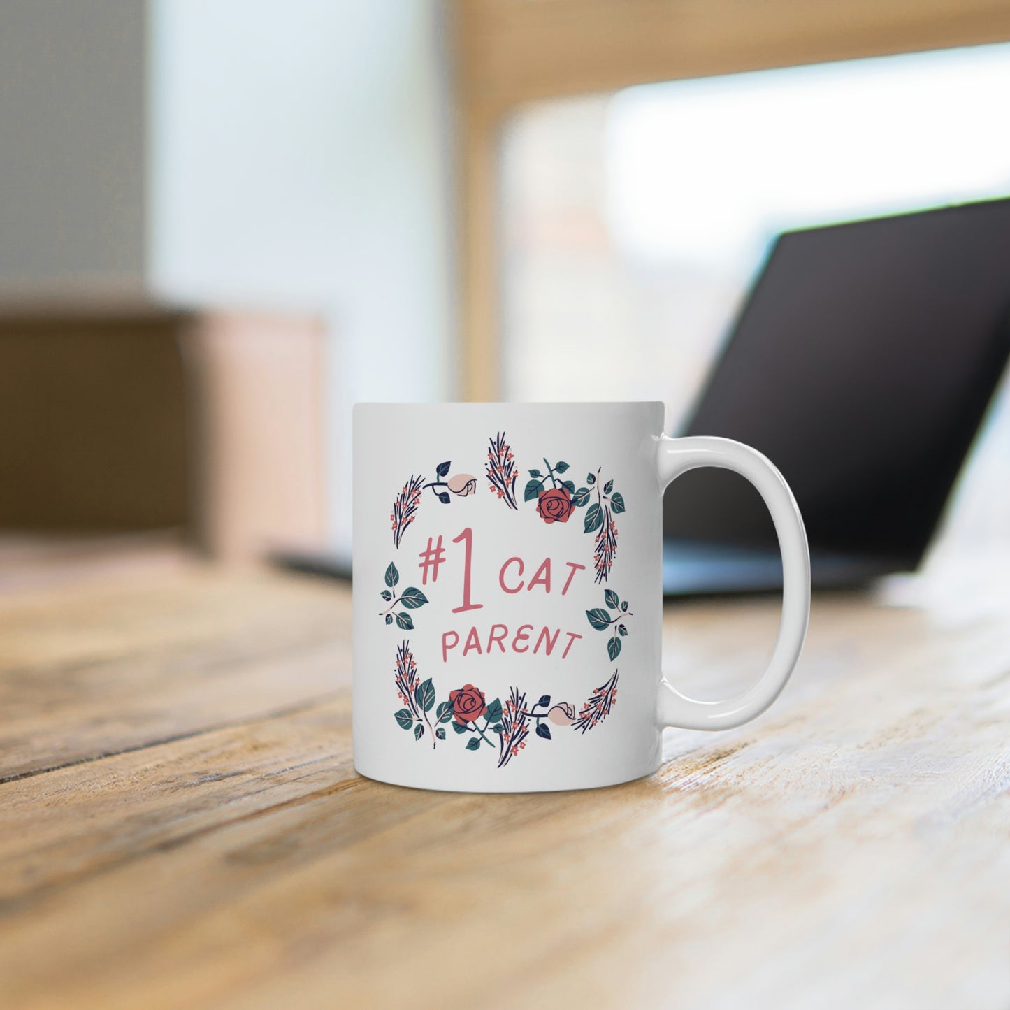 Number 1 Cat Parent Mug