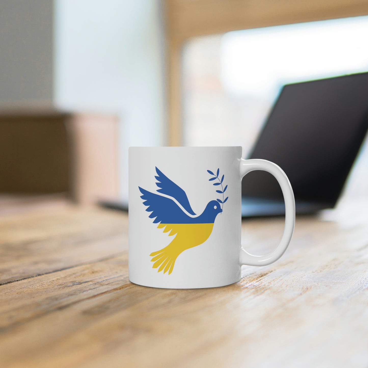 Ukraine Dove Of Peace Mug
