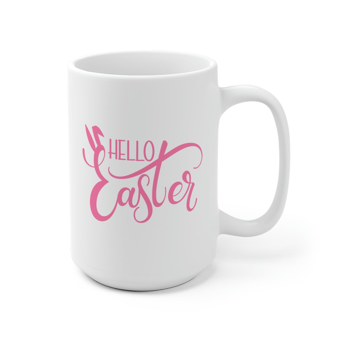 Hello Easter Bunny Ears Mug