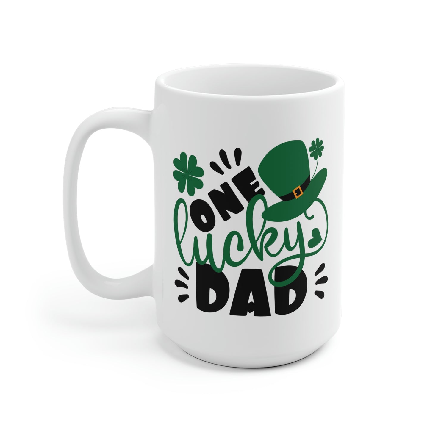 One Lucky Dad Mug