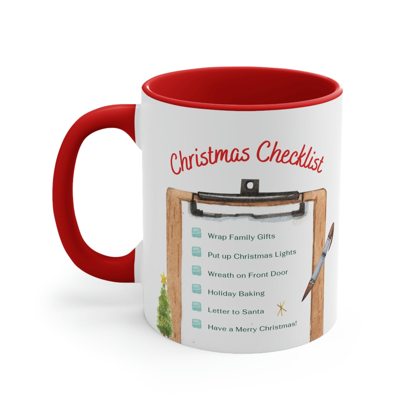 Christmas Checklist Mug