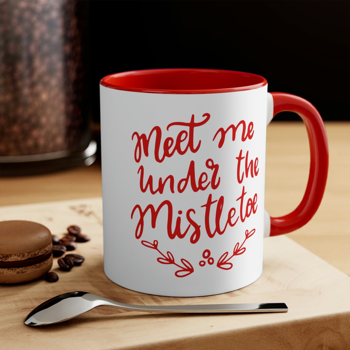 Meet Me Under The Mistletoe Mug