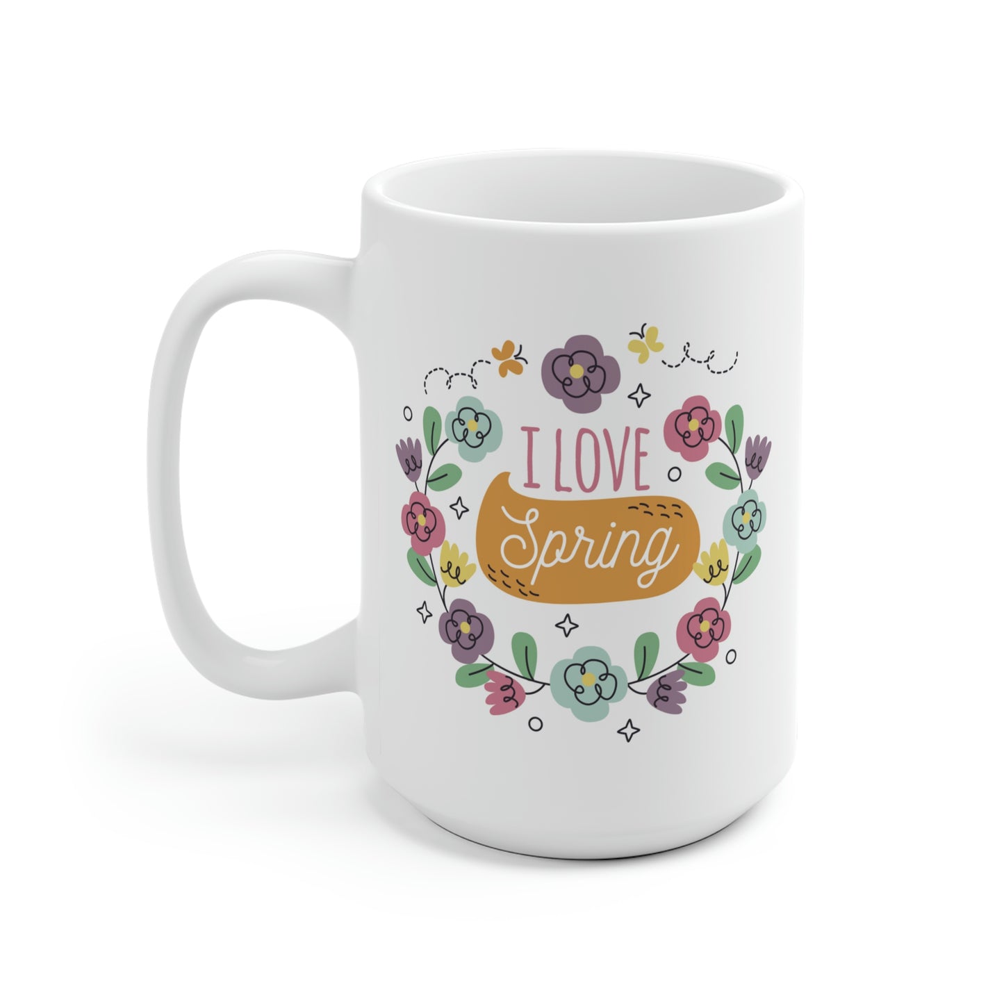 I Love Spring Mug