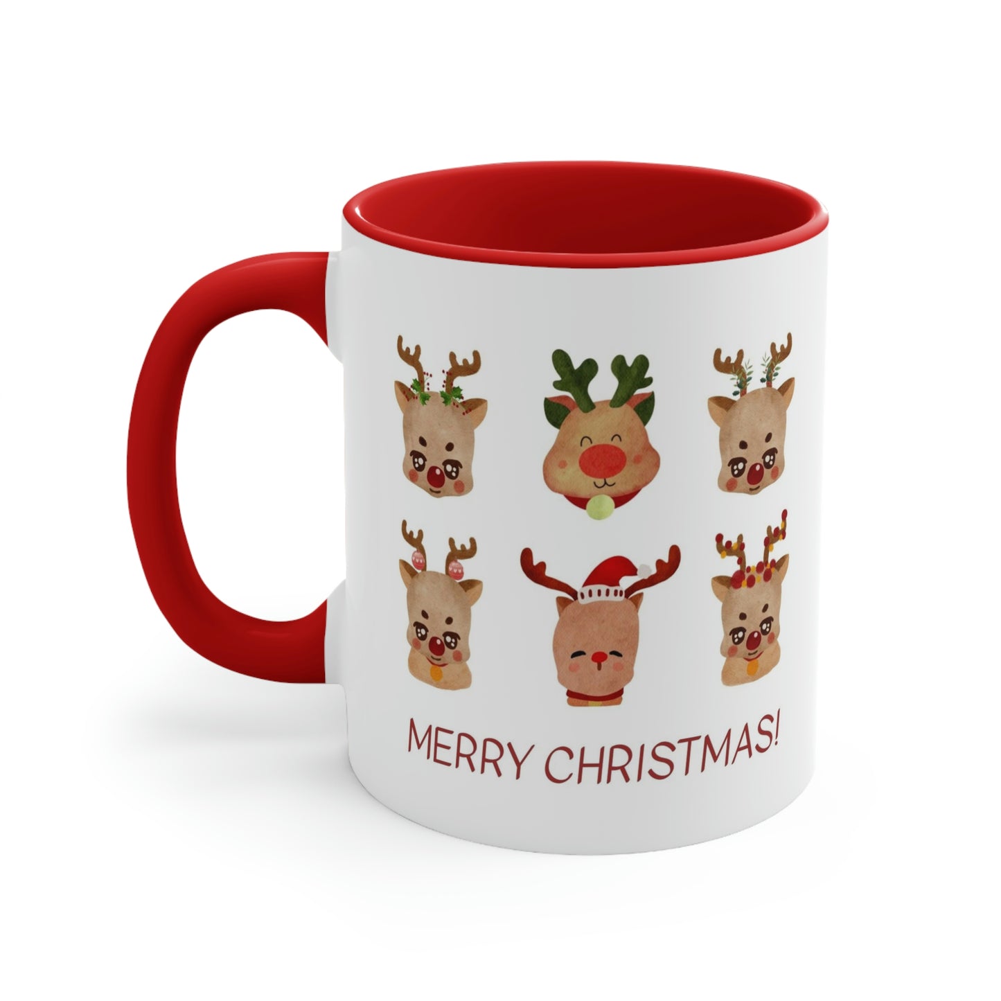 Merry Christmas Reindeer Mug