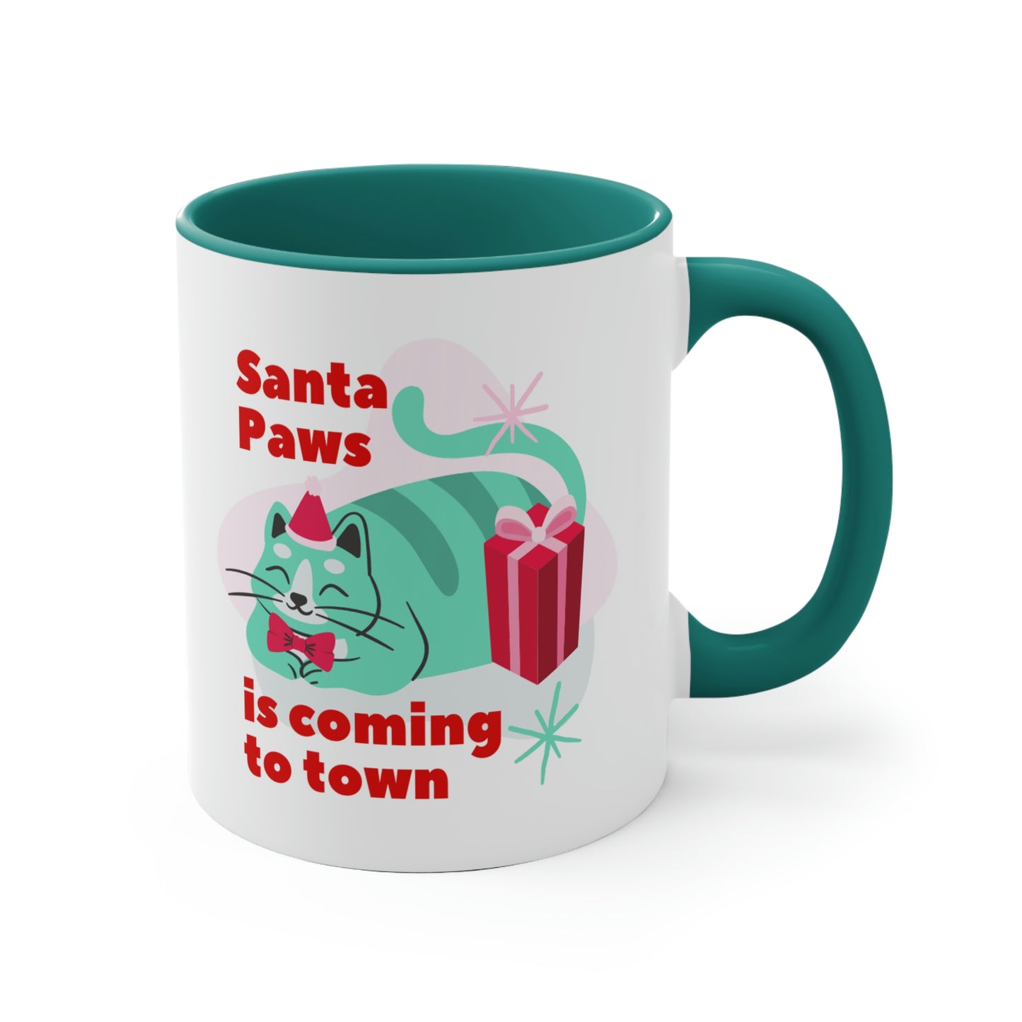 Santa Paws Is Coming To Town Mug