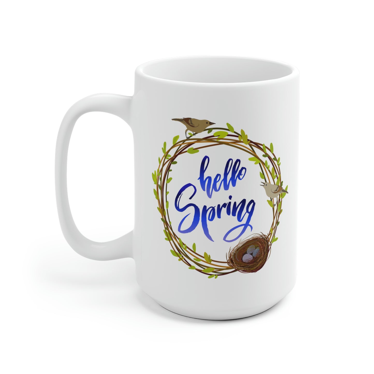 Hello Spring Bird Mug