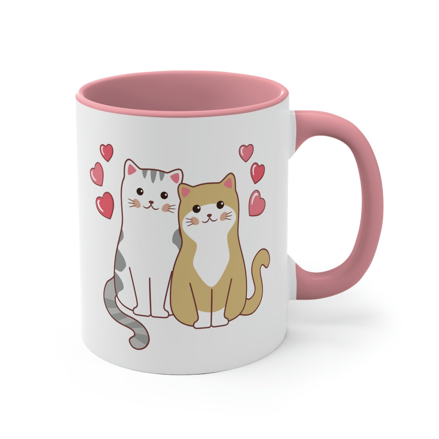 Valentine's Day Cats Mug