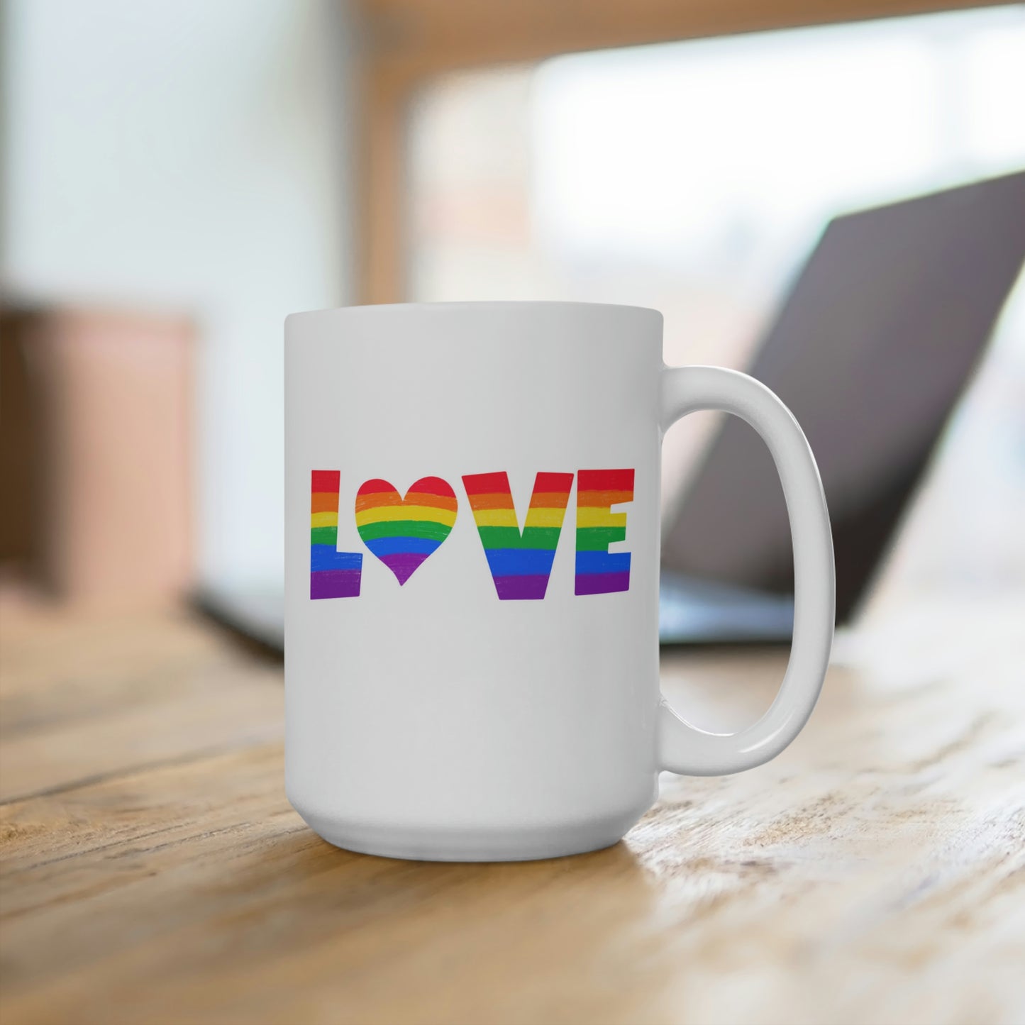 Love Rainbow Mug