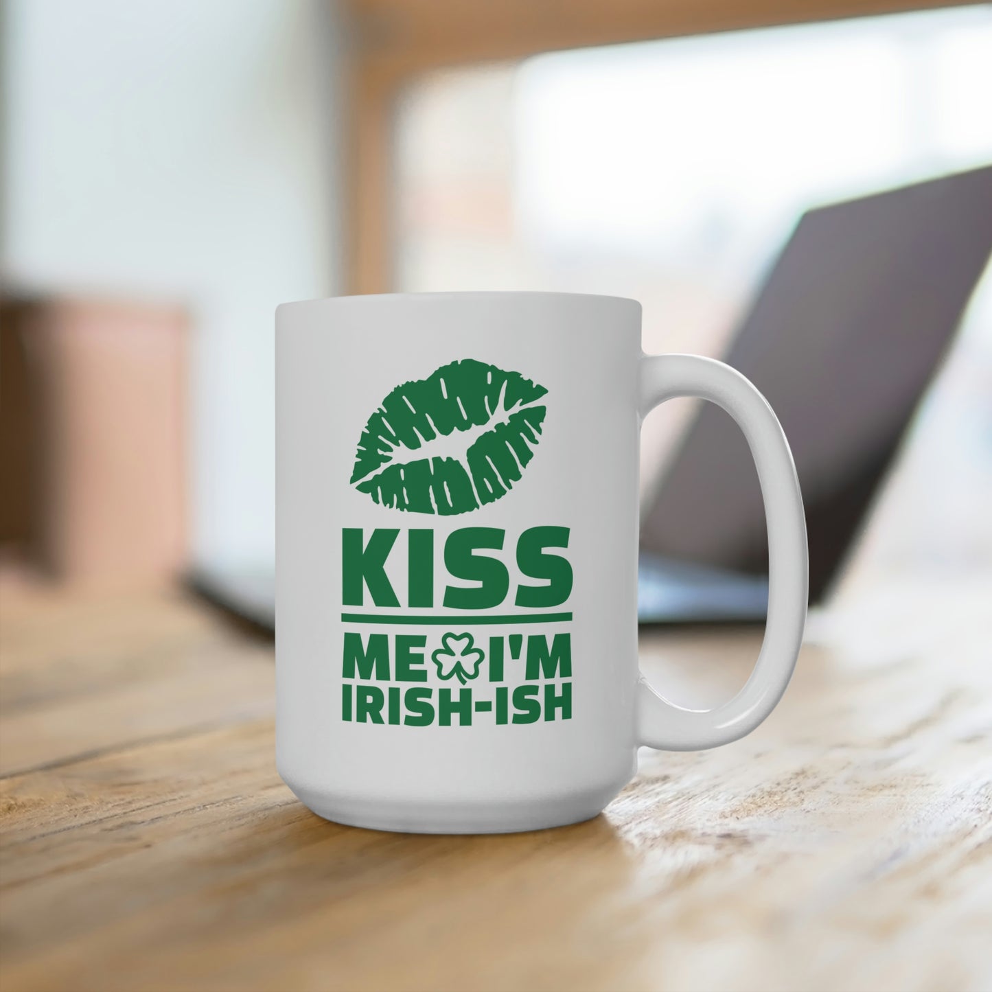 Kiss Me I'm Irish-ish Mug