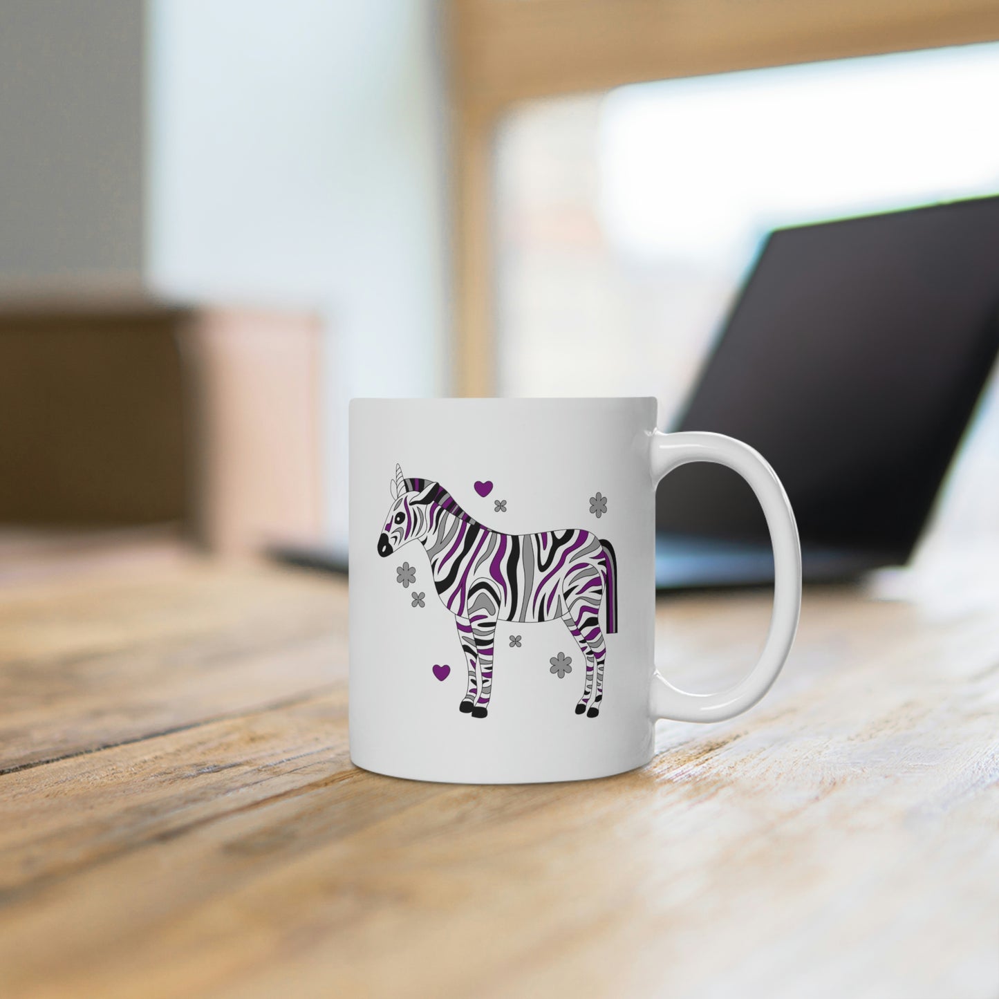 Asexual Zebra Mug