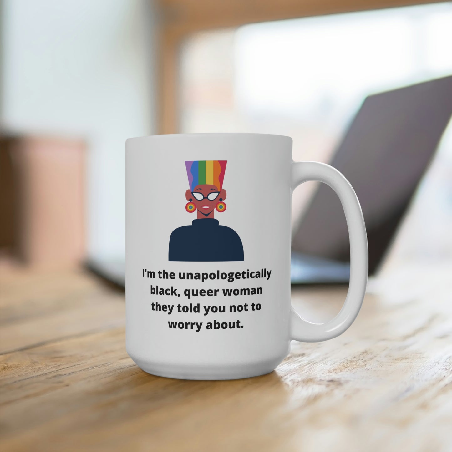 Black Queer Woman Mug