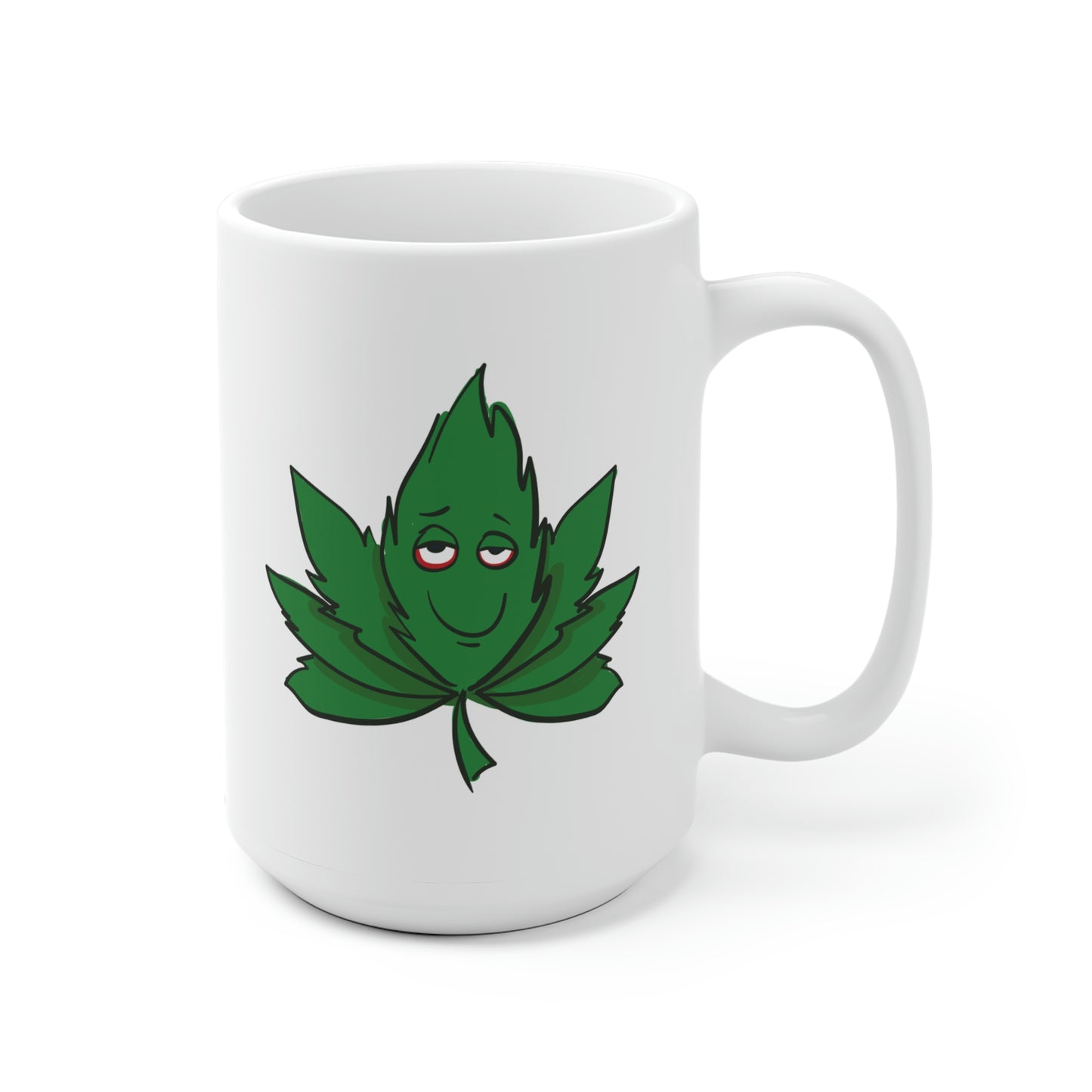 Stoner Cannabis Leaf Mug