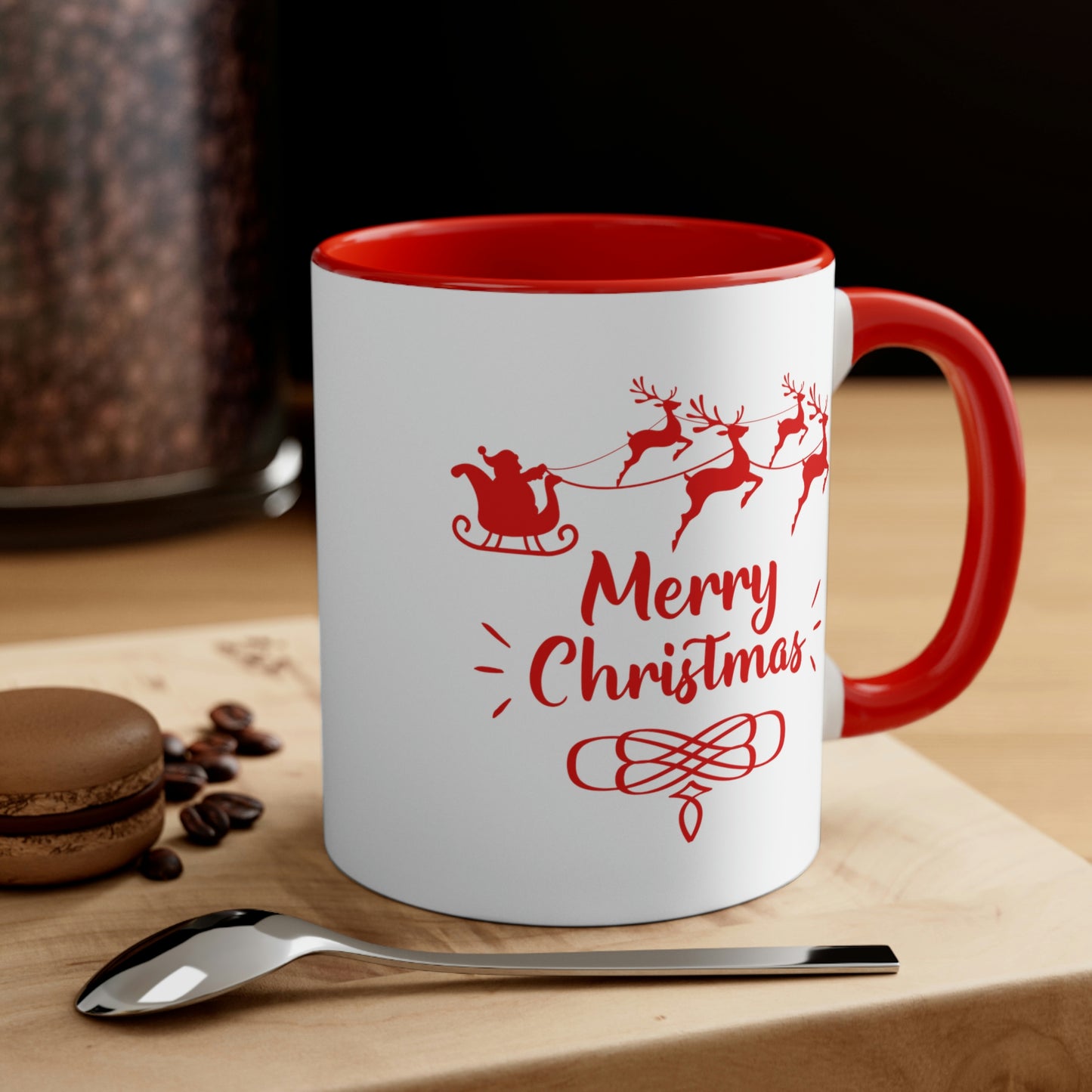 Merry Christmas Reindeer Mug