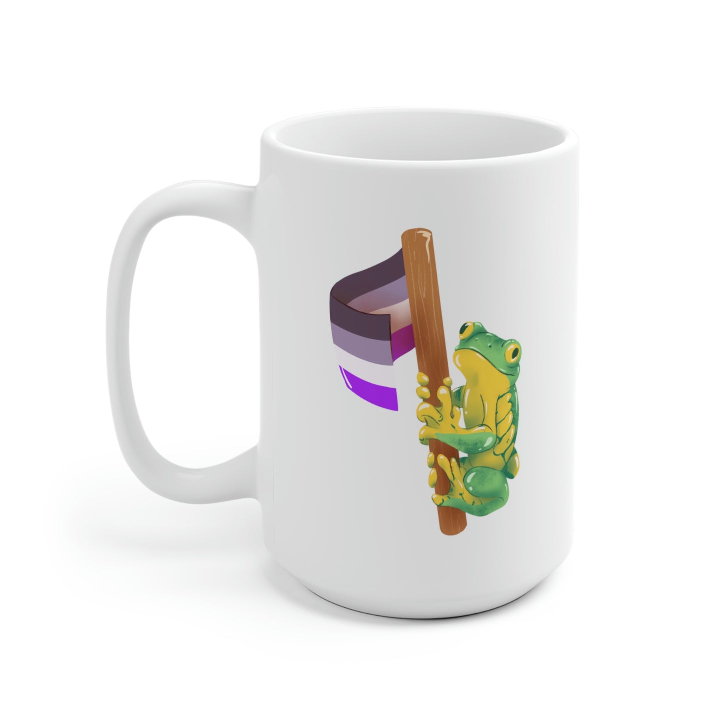Asexual Frog Mug