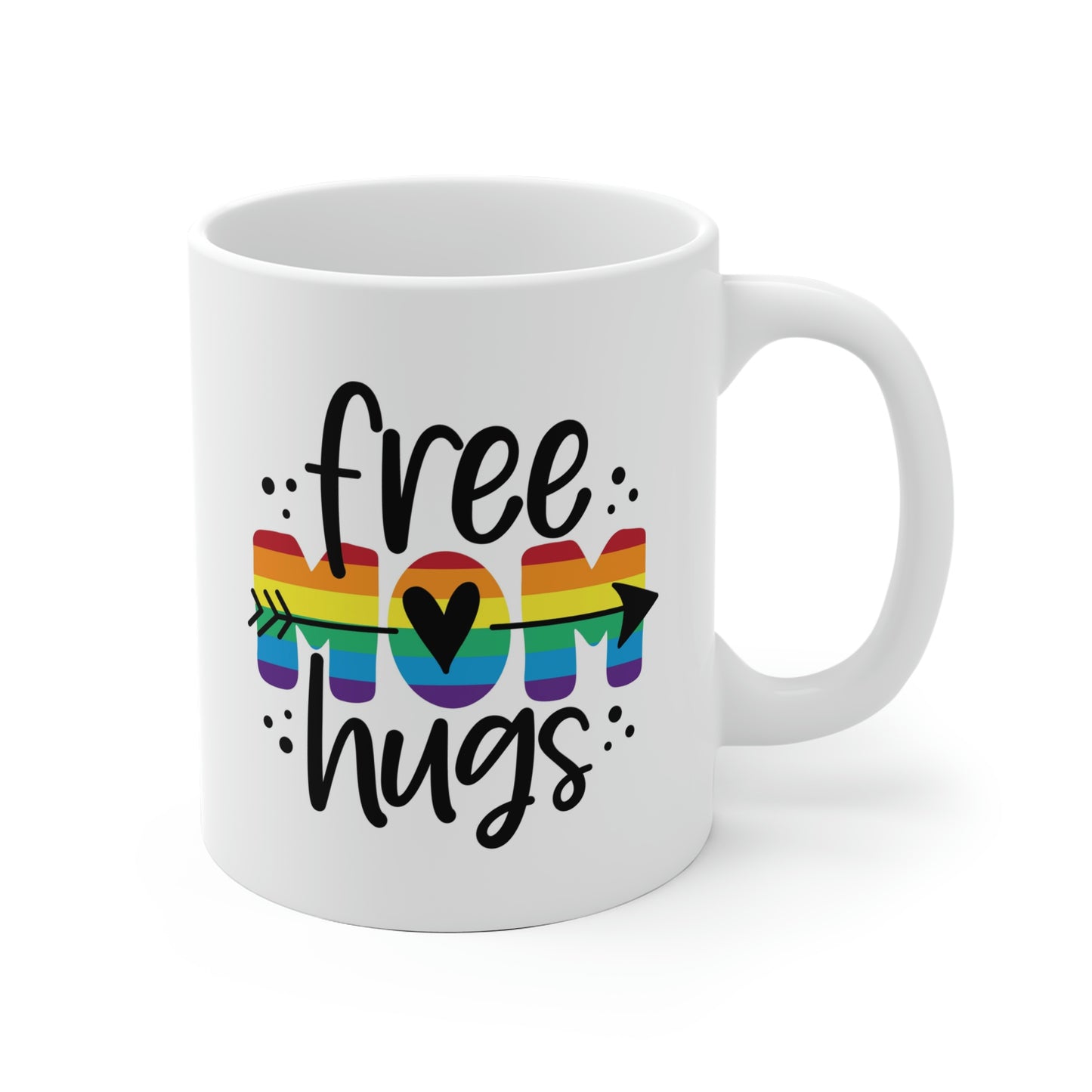 Free Mom Hugs Mug