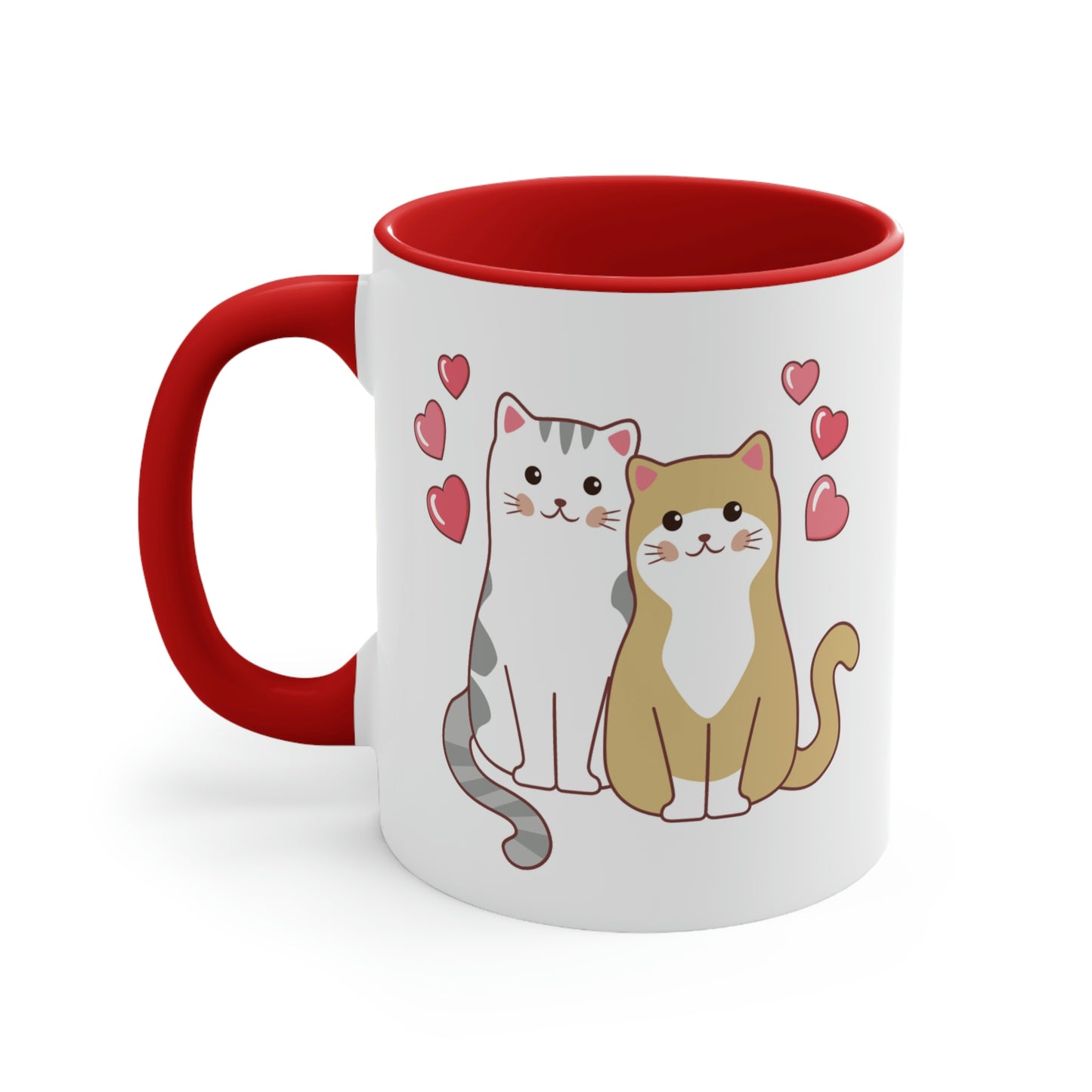 Valentine's Day Cats Mug