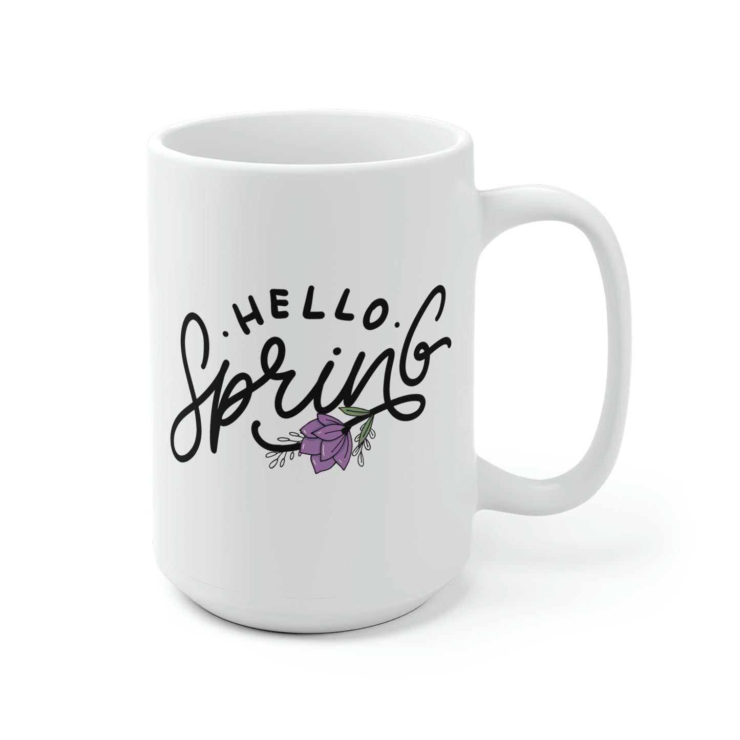 Hello Spring Flower Mug