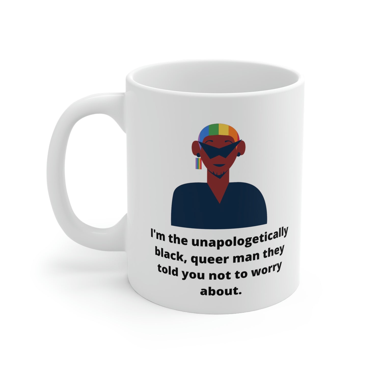 Black Queer Man Mug