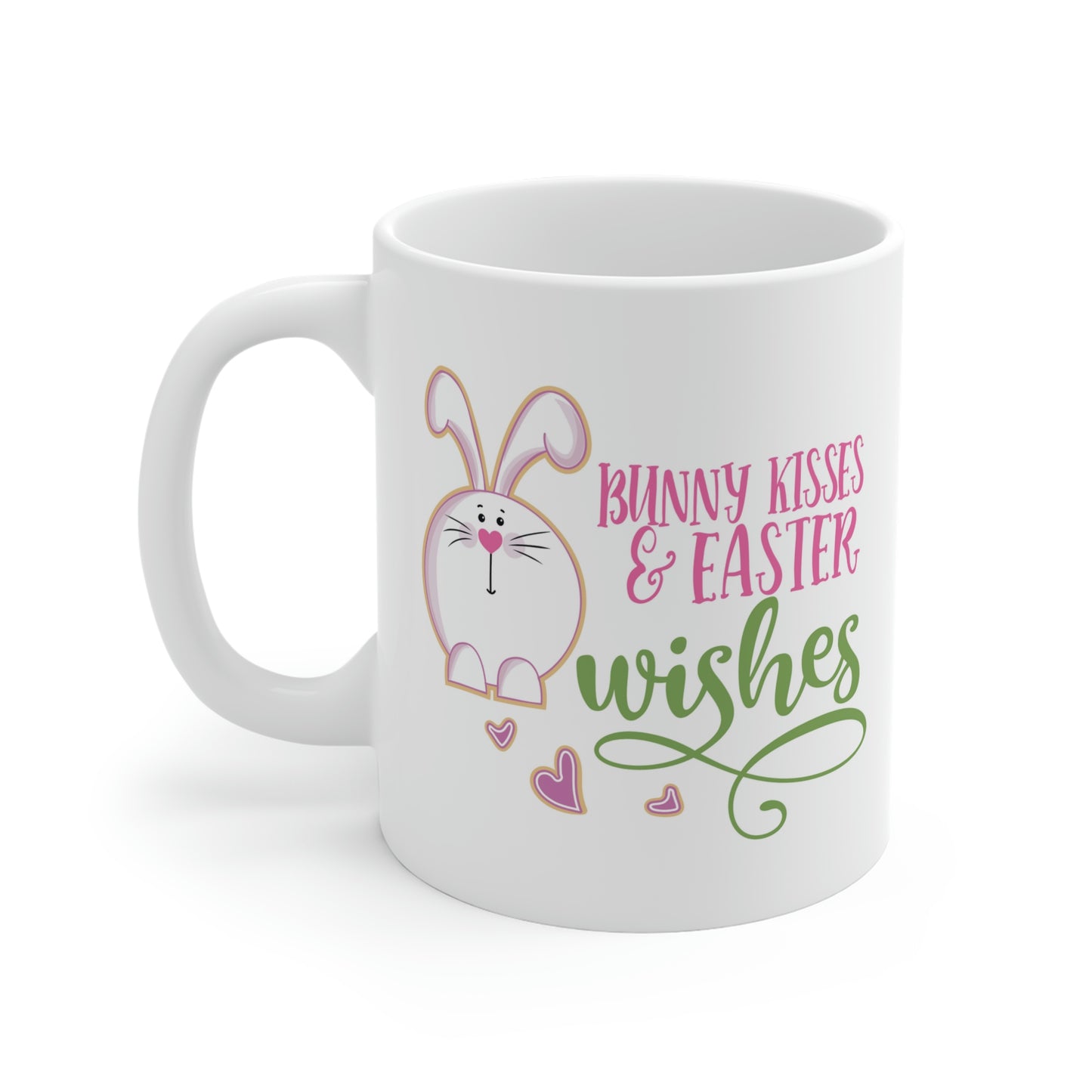 Bunny Kisses And Easter Wishes Mug