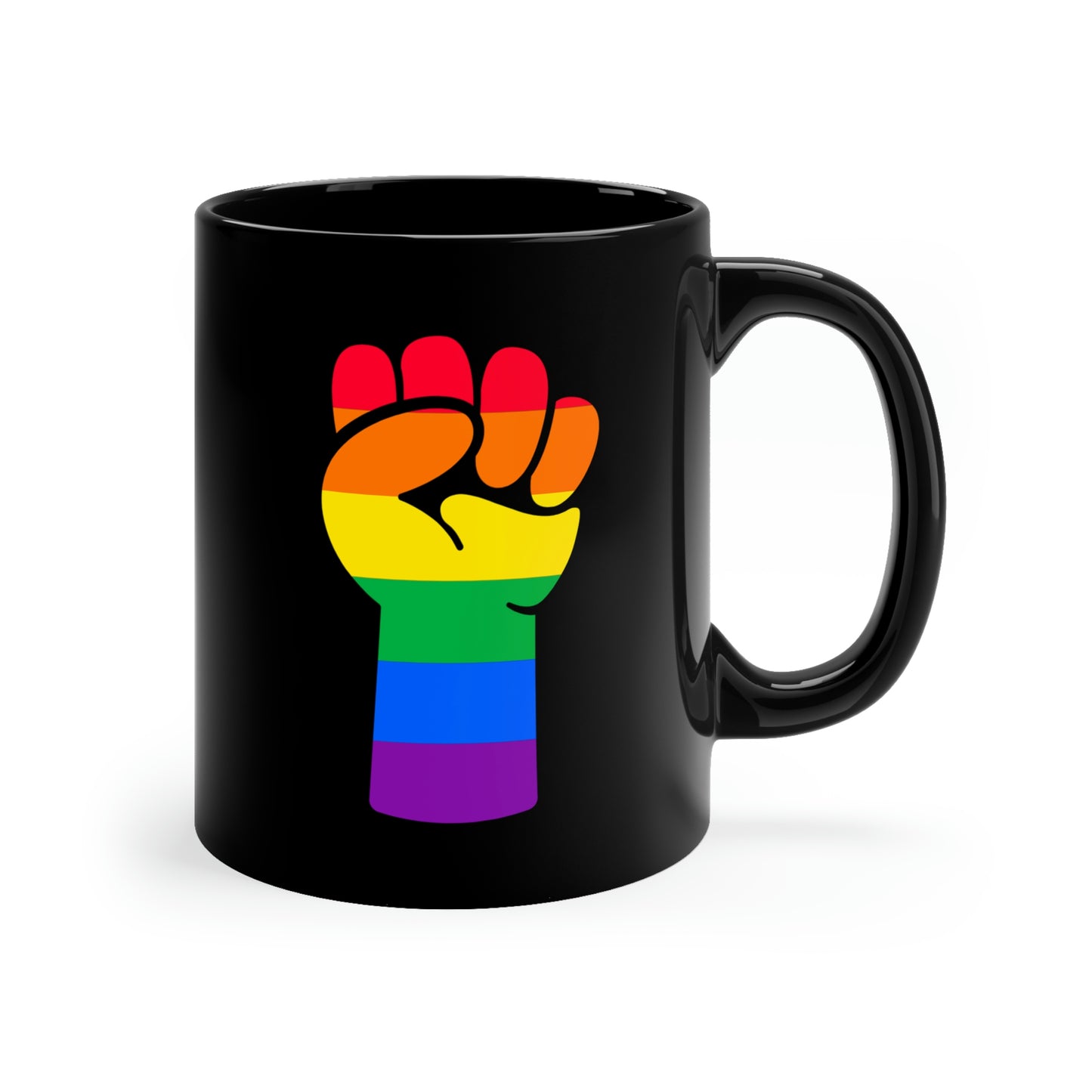 Rainbow Black Lives Matter Mug
