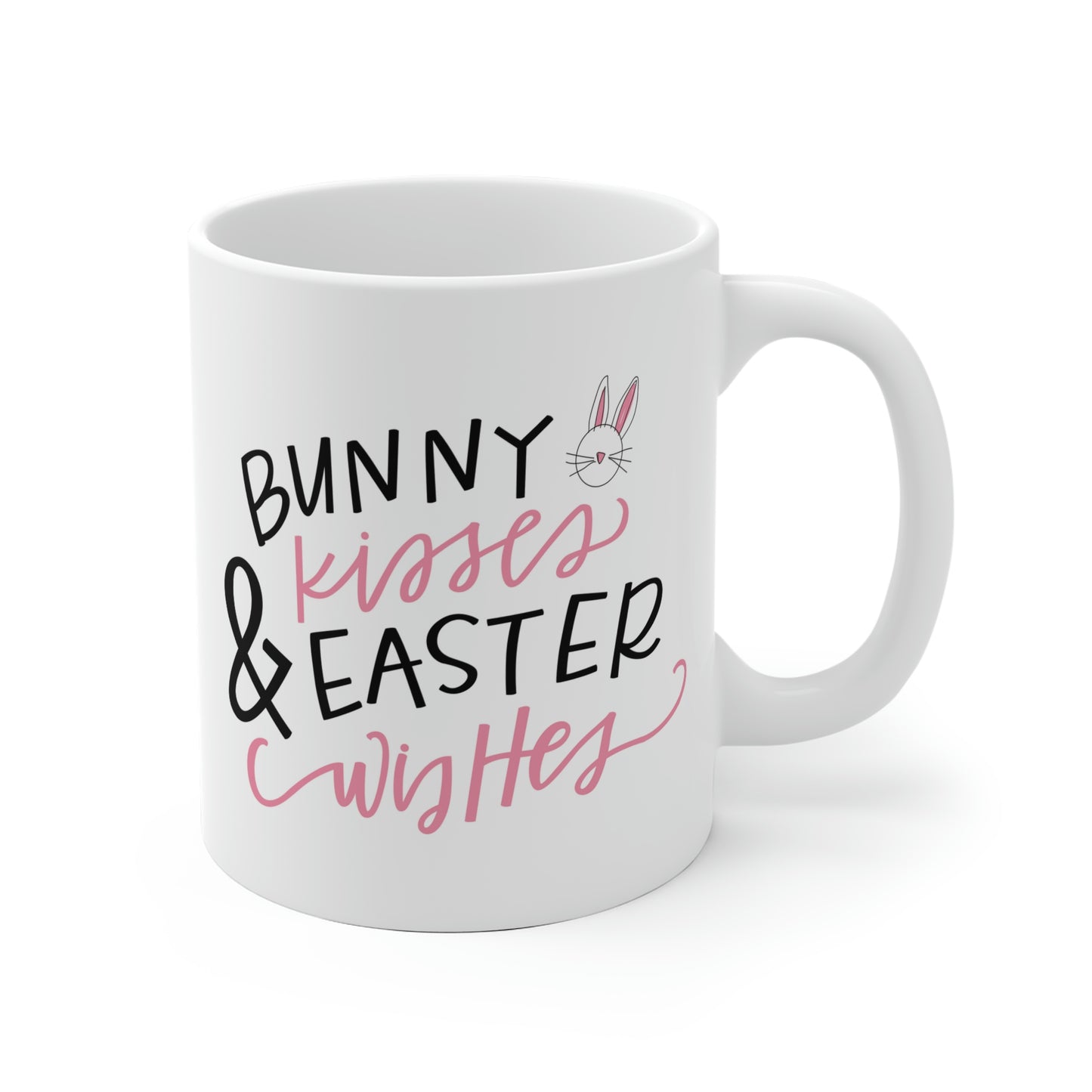 Bunny Kisses And Easter Wishes Mug