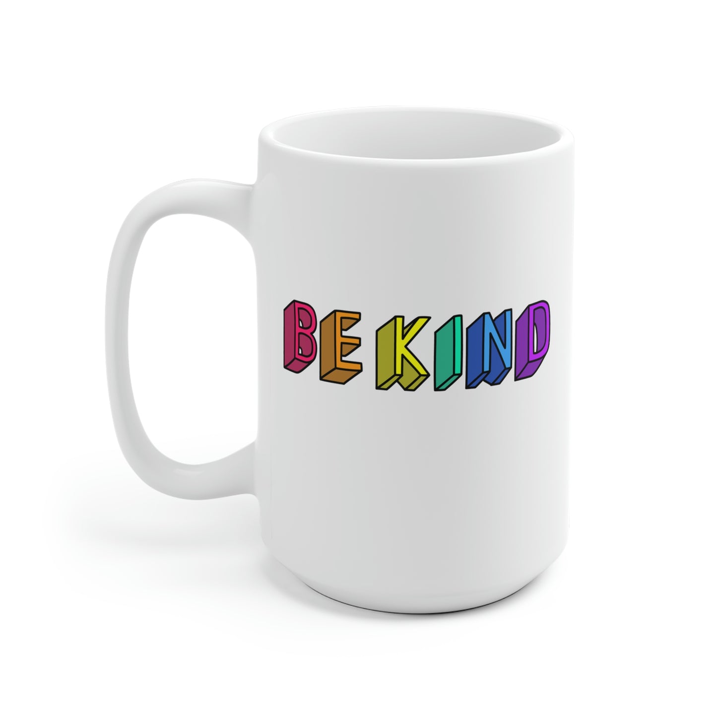 Be Kind Rainbow Mug
