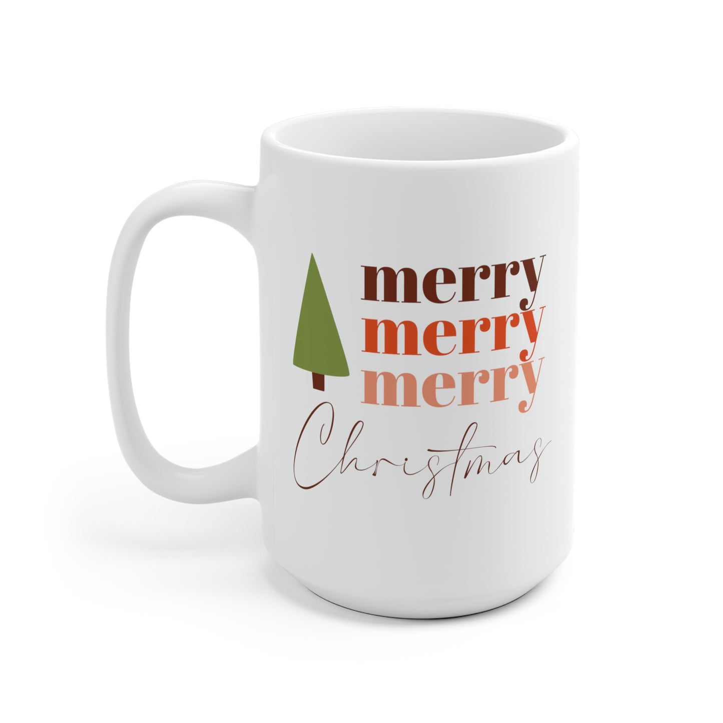 Merry Merry Merry Christmas Mug