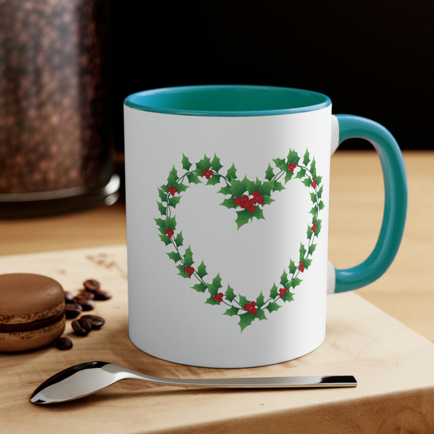 Heart Wreath Mug