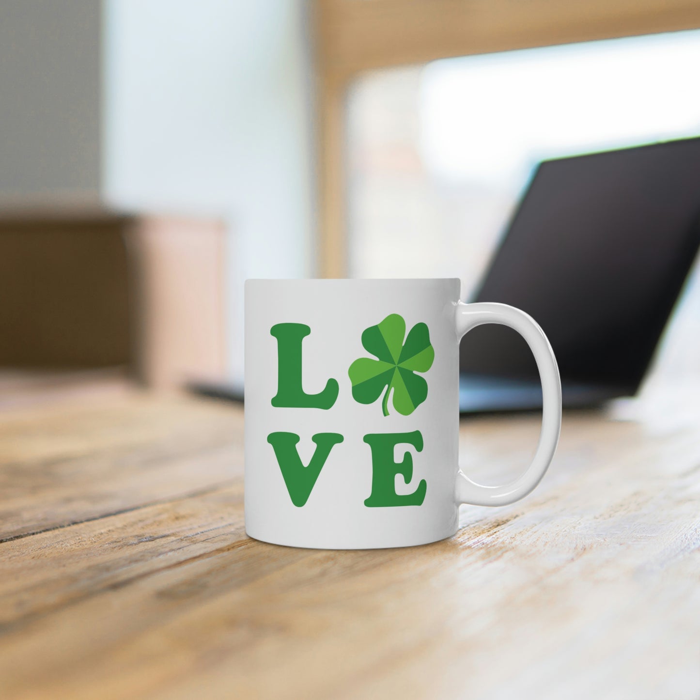 Love Shamrock Mug