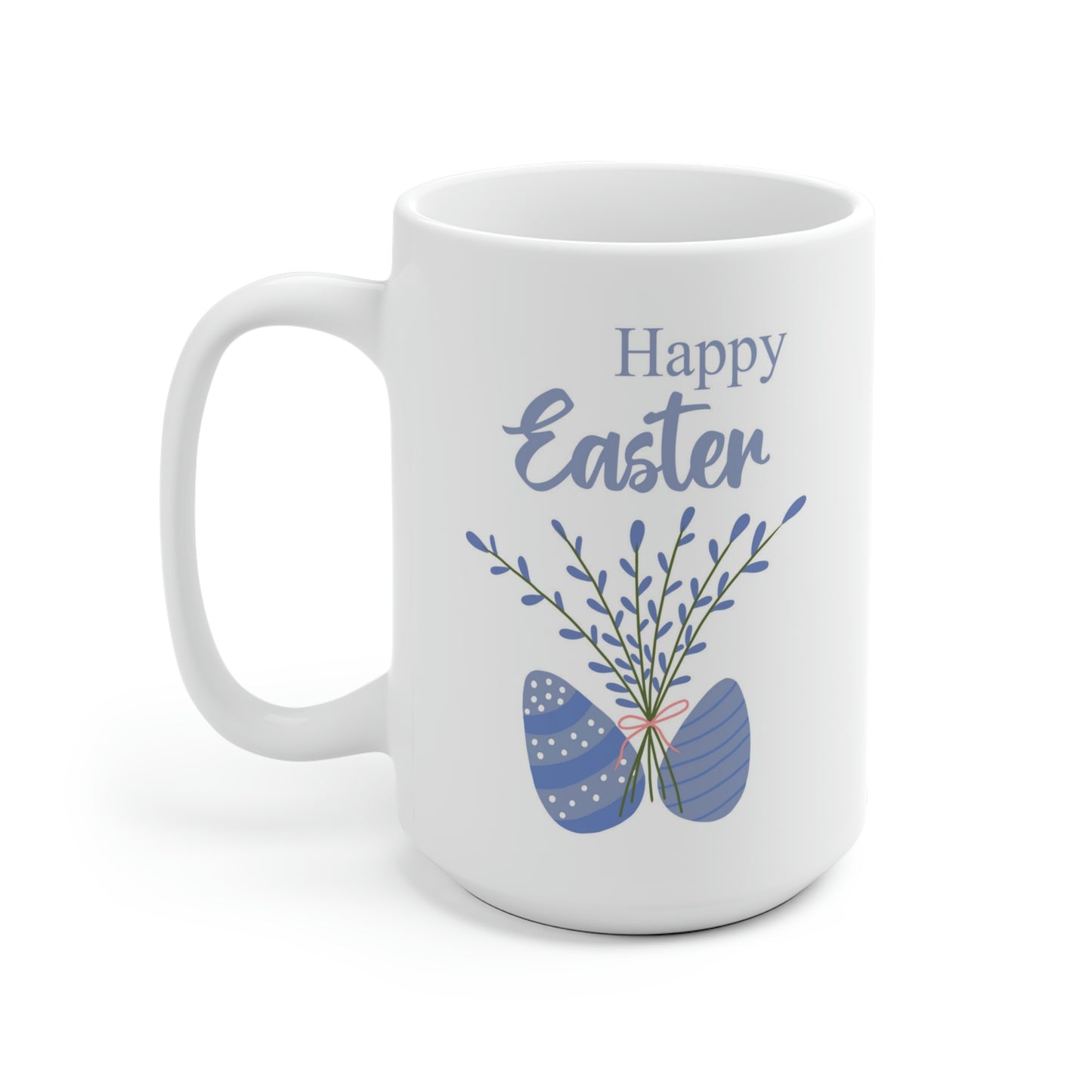 Happy Easter Floral Egg Mug