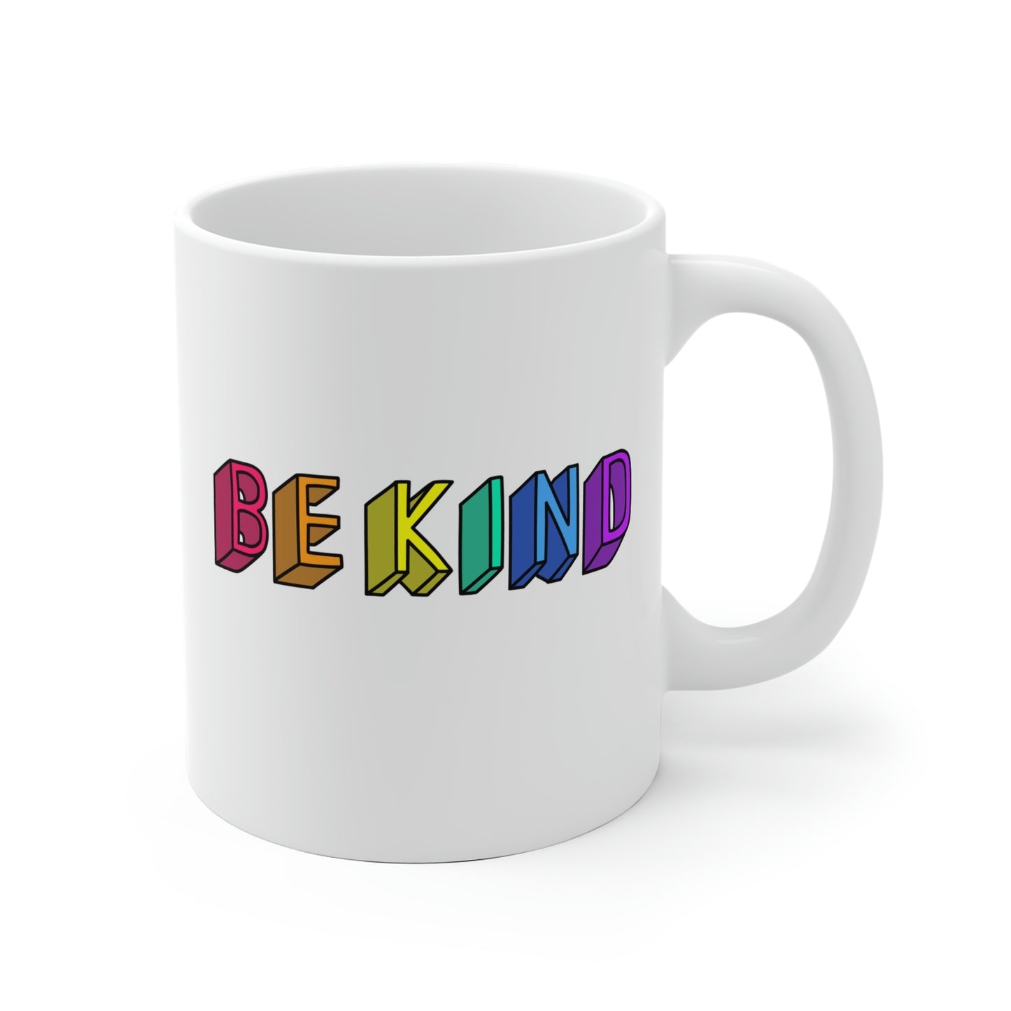 Be Kind Rainbow Mug