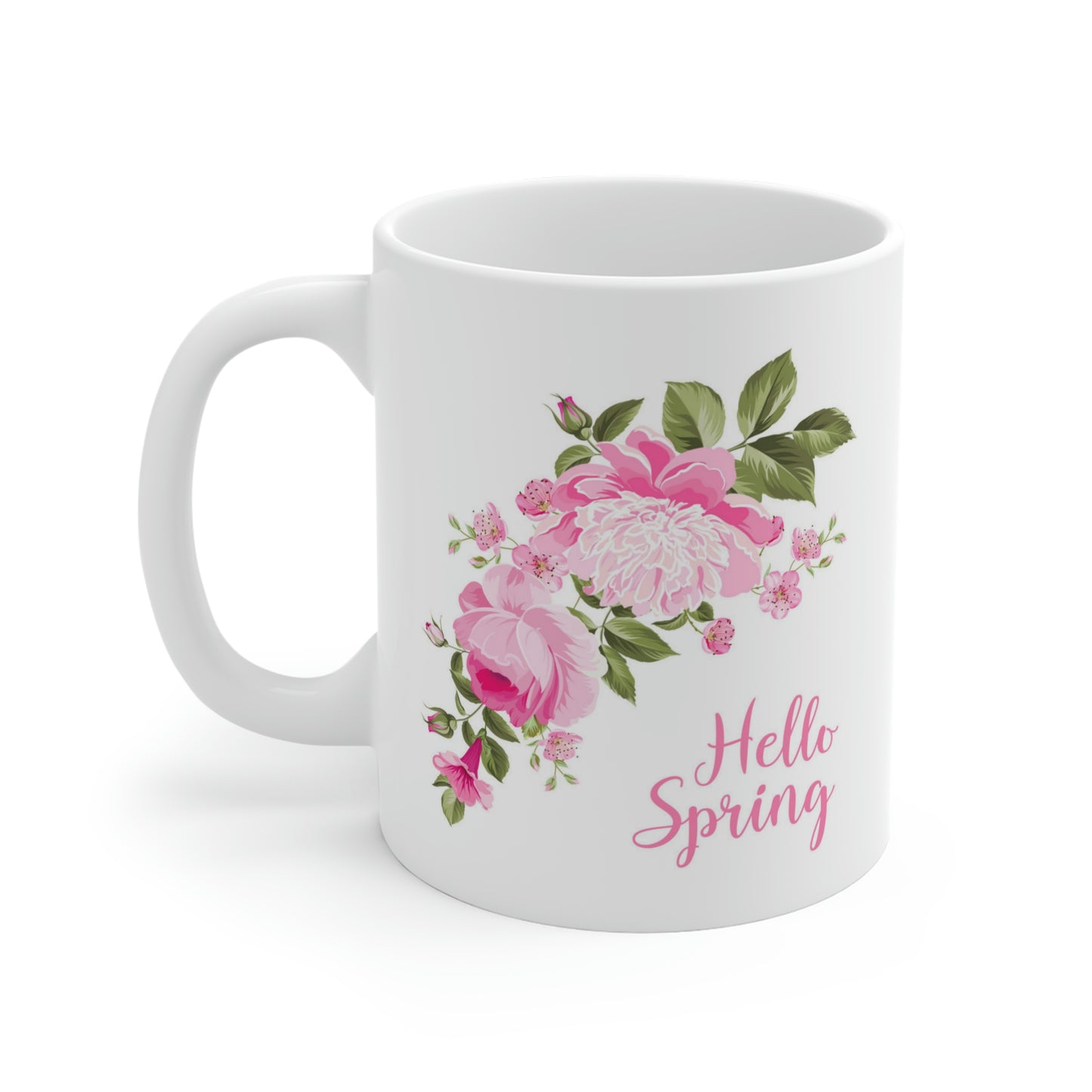 Hello Spring Flower Mug