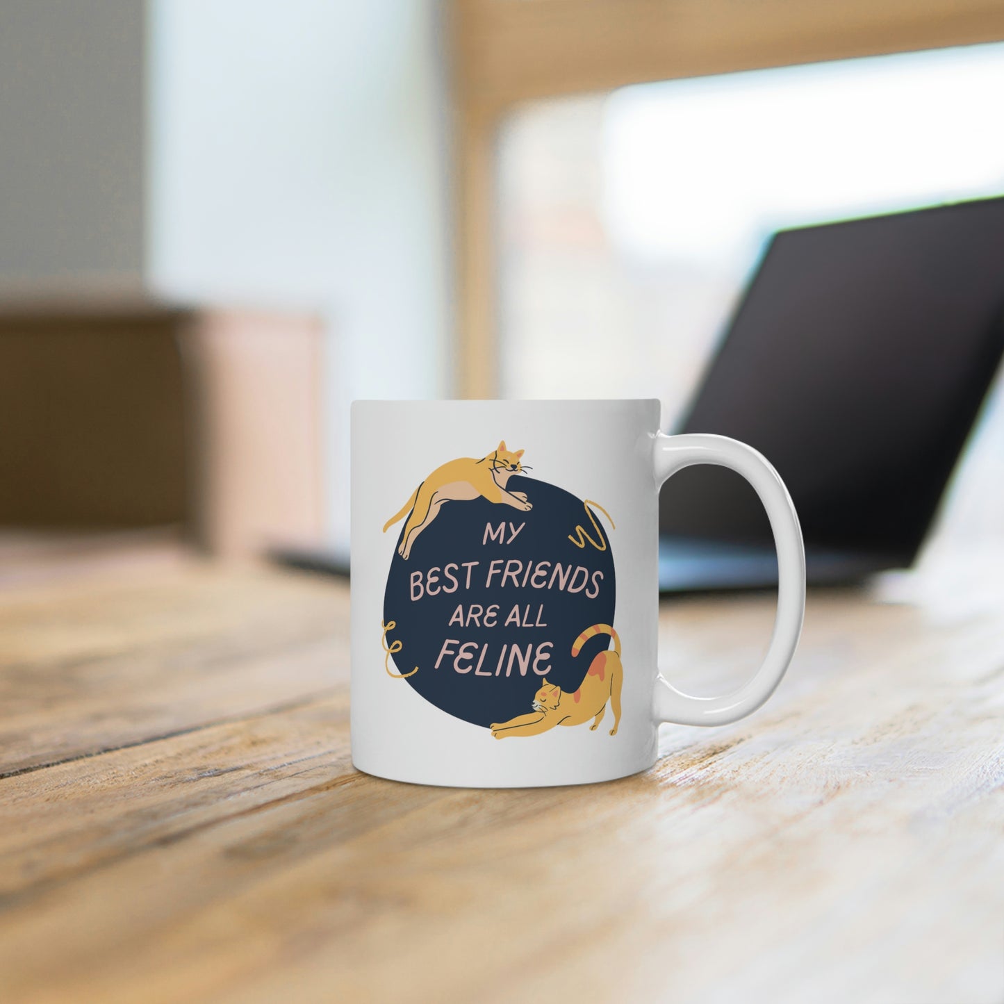 My Best Friends Are All Feline Mug