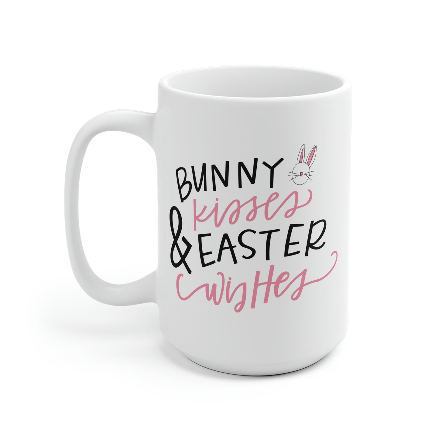 Bunny Kisses And Easter Wishes Mug