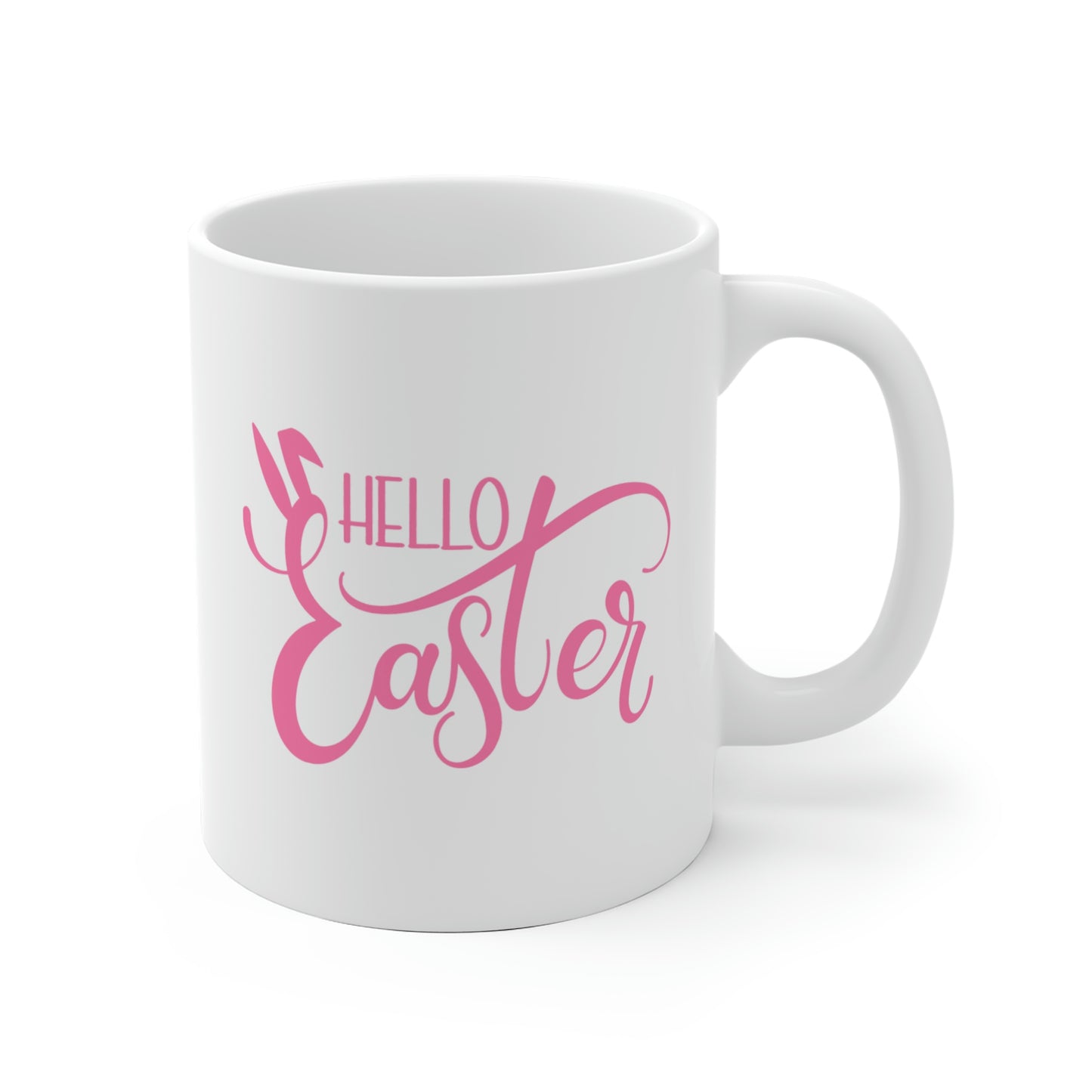 Hello Easter Bunny Ears Mug