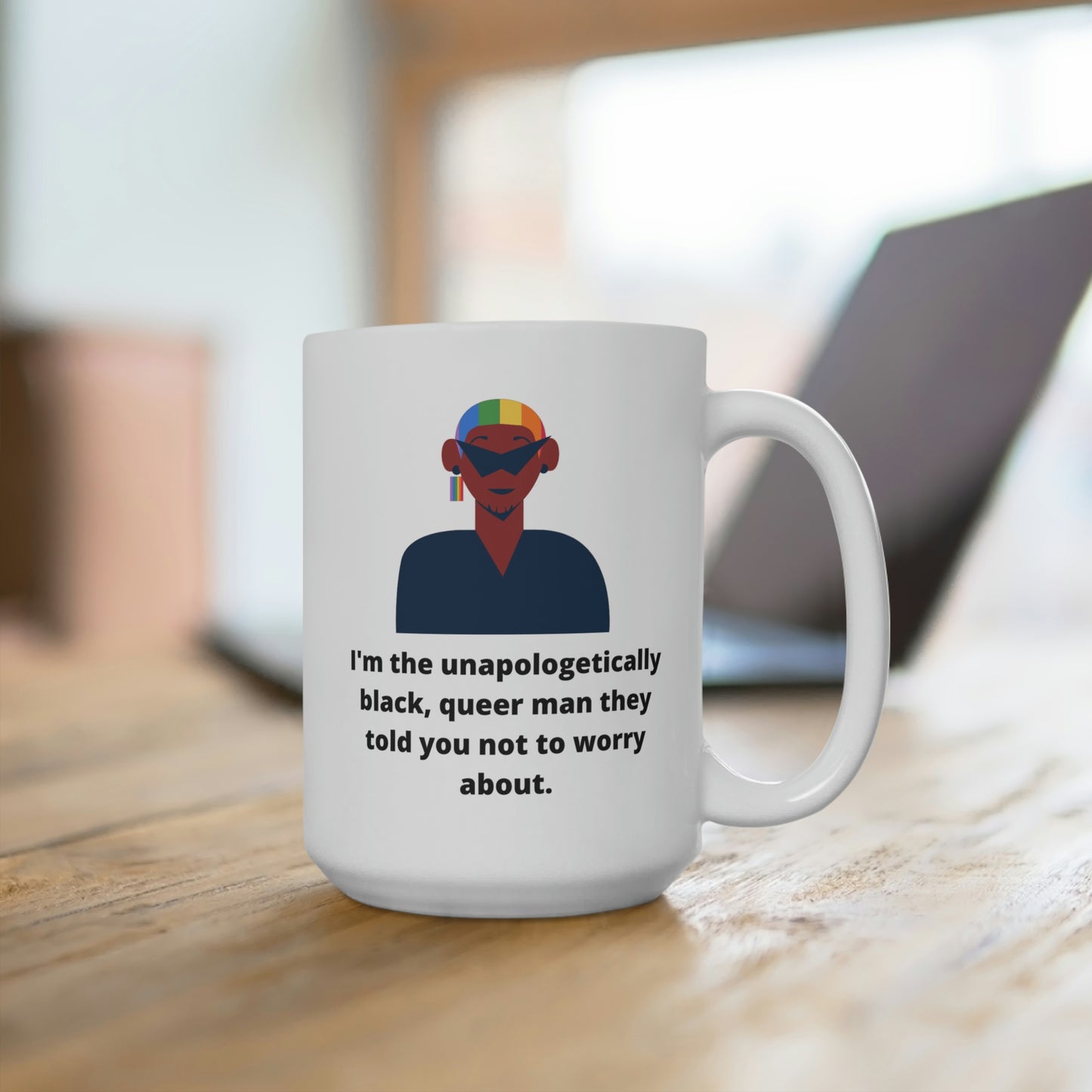 Black Queer Man Mug